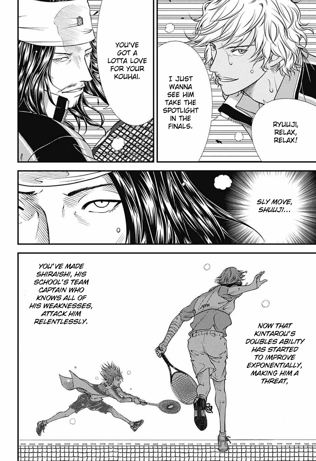 New Prince of Tennis Chapter 375 page 4 - Chapter 375: Double-edged Sword