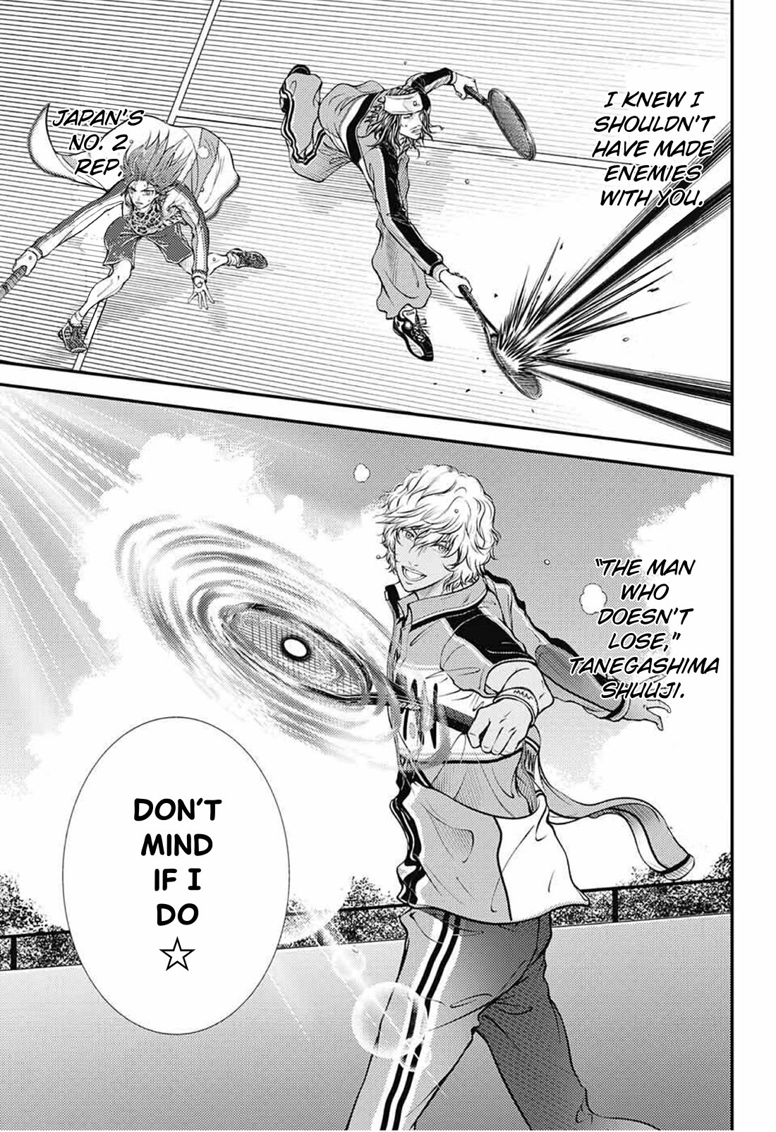 New Prince of Tennis Chapter 375 page 5 - Chapter 375: Double-edged Sword