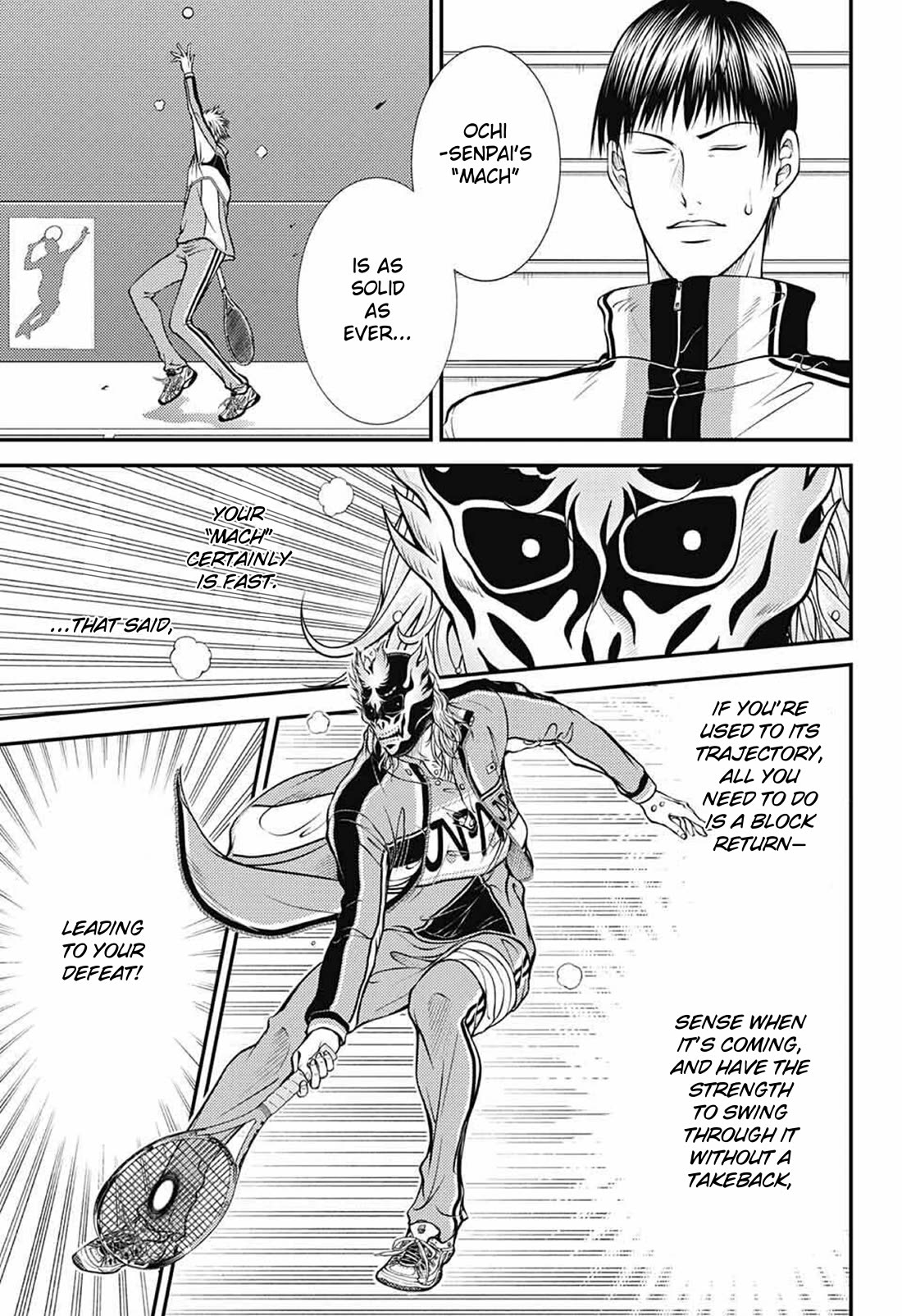 New Prince of Tennis Chapter 375 page 7 - Chapter 375: Double-edged Sword