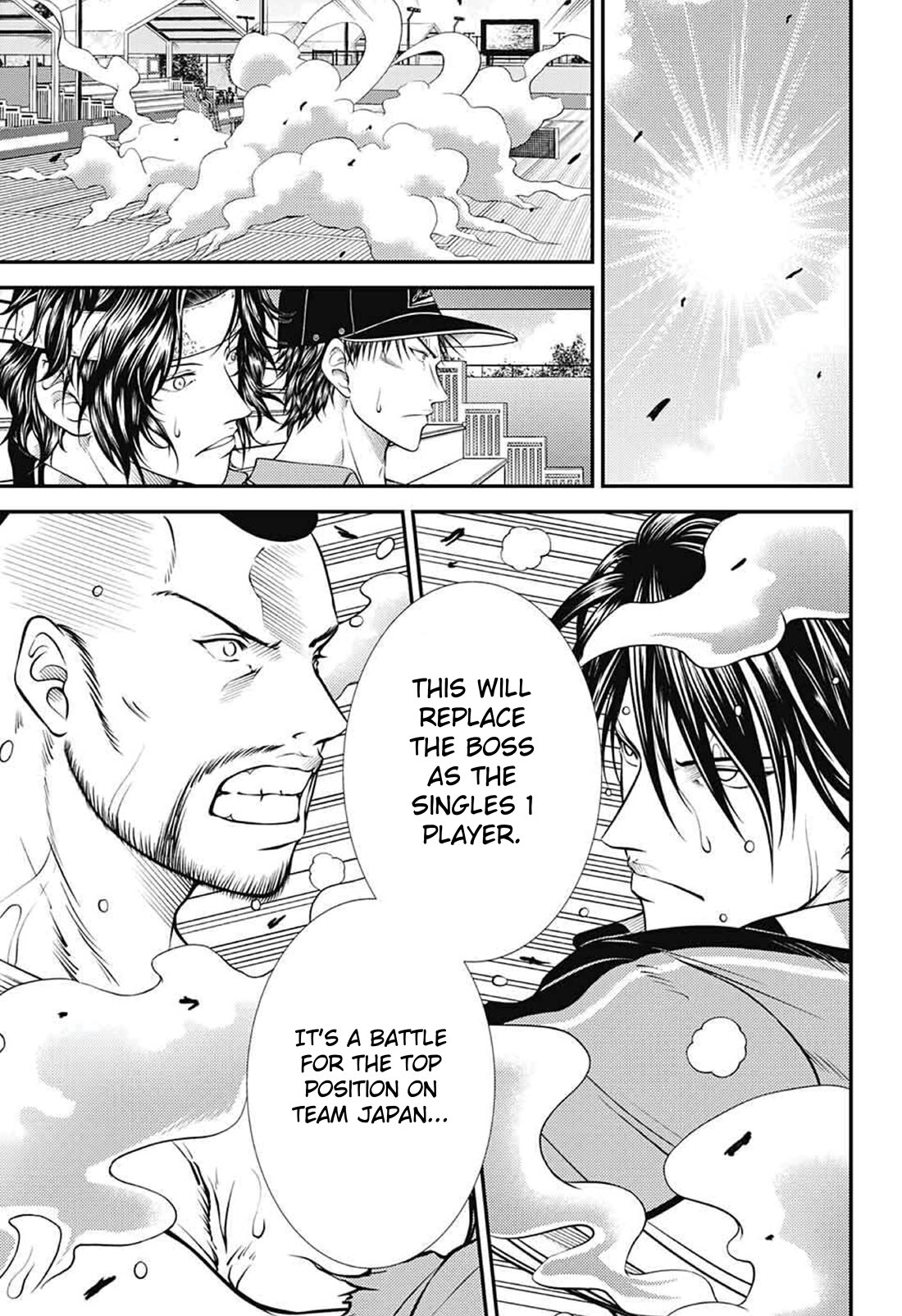New Prince of Tennis Chapter 375 page 9 - Chapter 375: Double-edged Sword