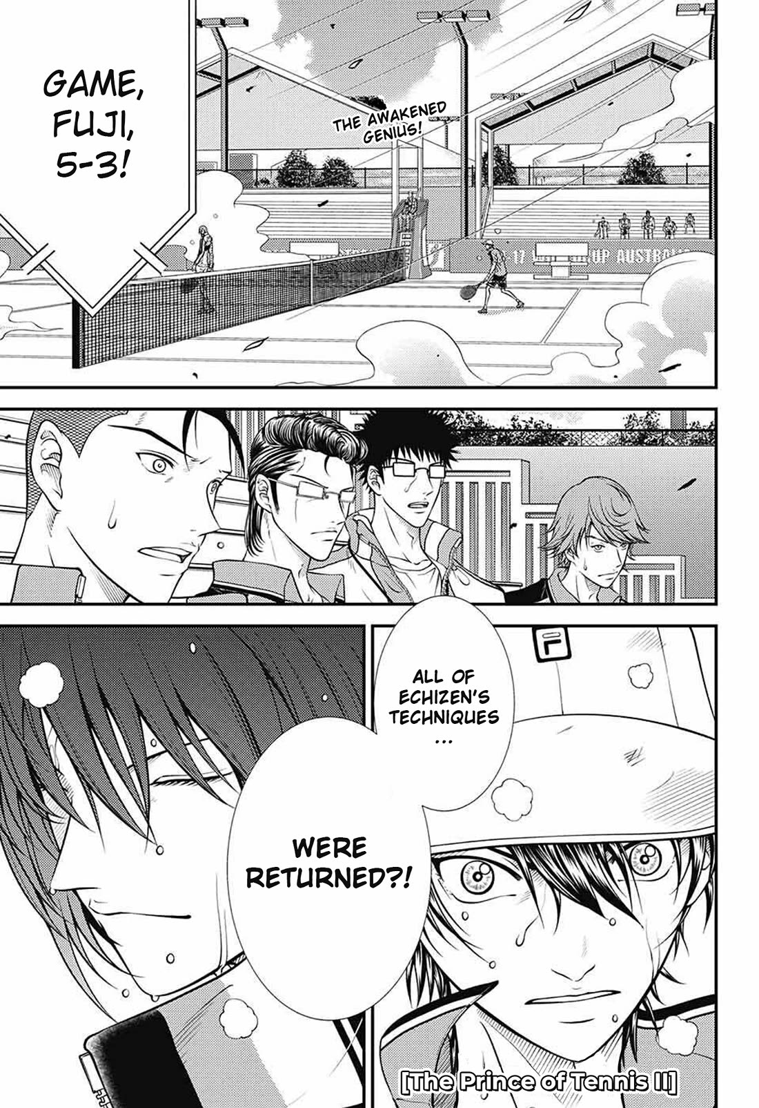 New Prince of Tennis Chapter 377 page 1 - Chapter 377: Impatience