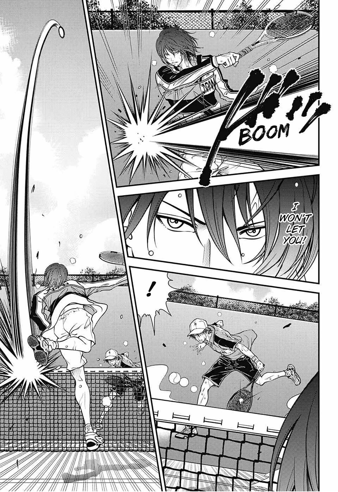 New Prince of Tennis Chapter 377 page 3 - Chapter 377: Impatience