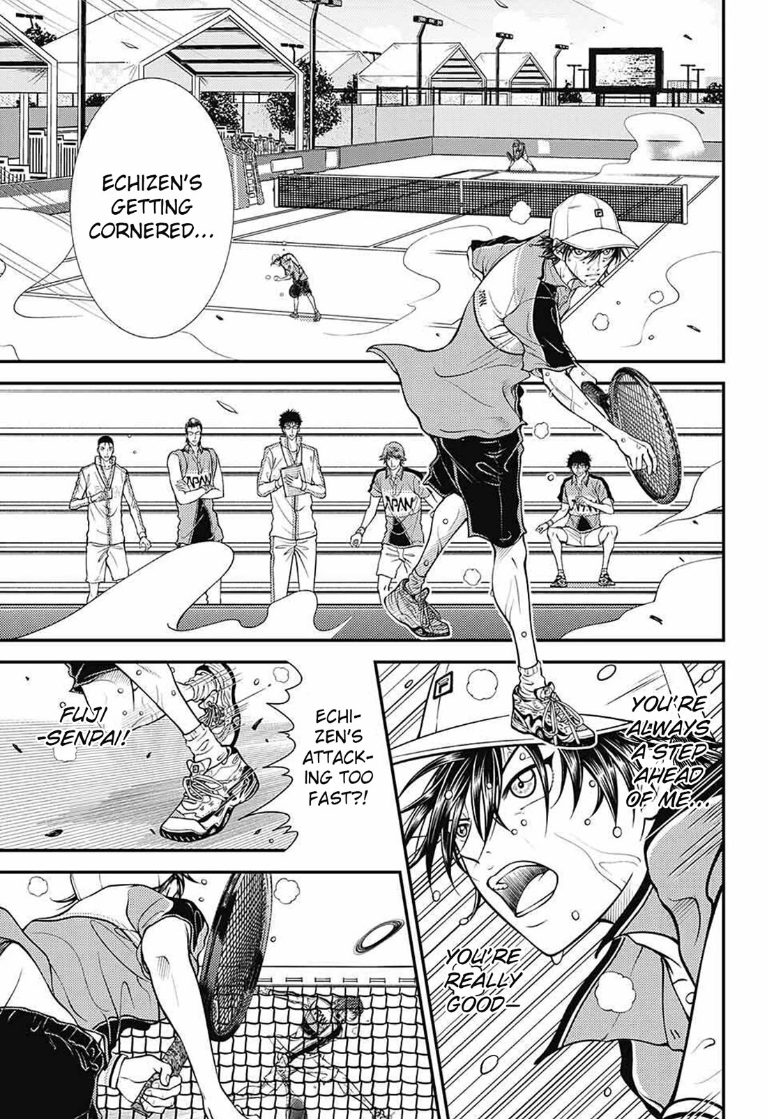 New Prince of Tennis Chapter 377 page 7 - Chapter 377: Impatience