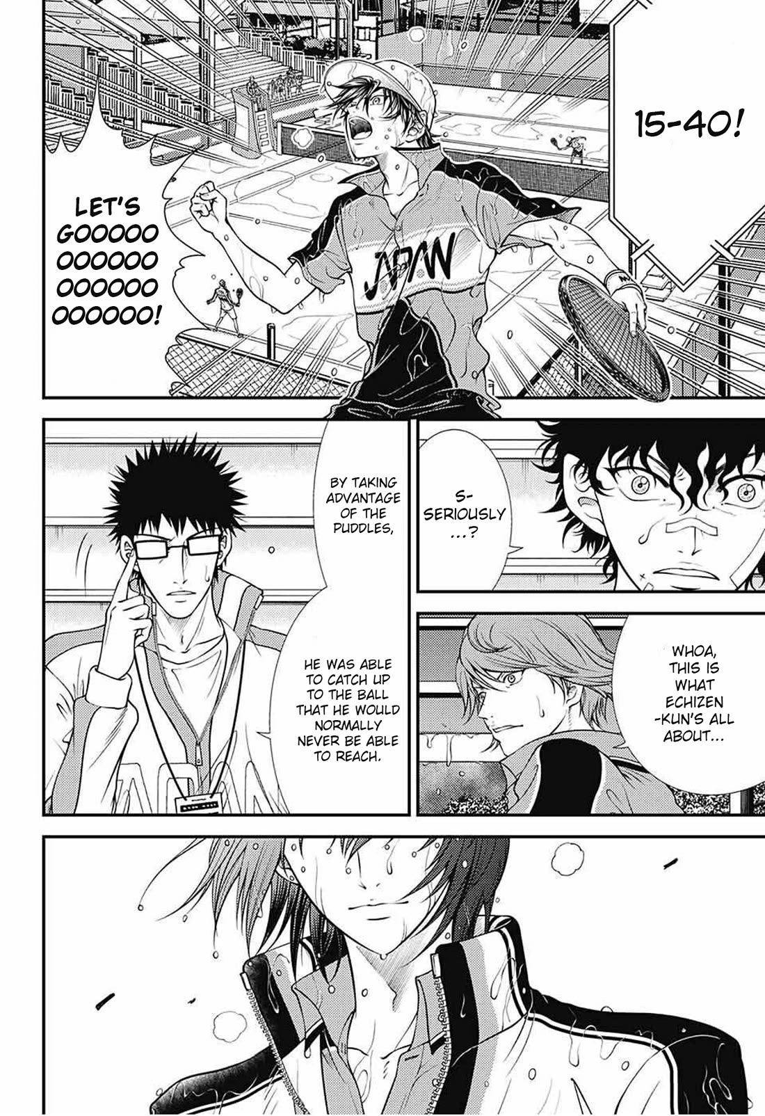 New Prince of Tennis Chapter 378 page 11 - Chapter 378: Stalemate