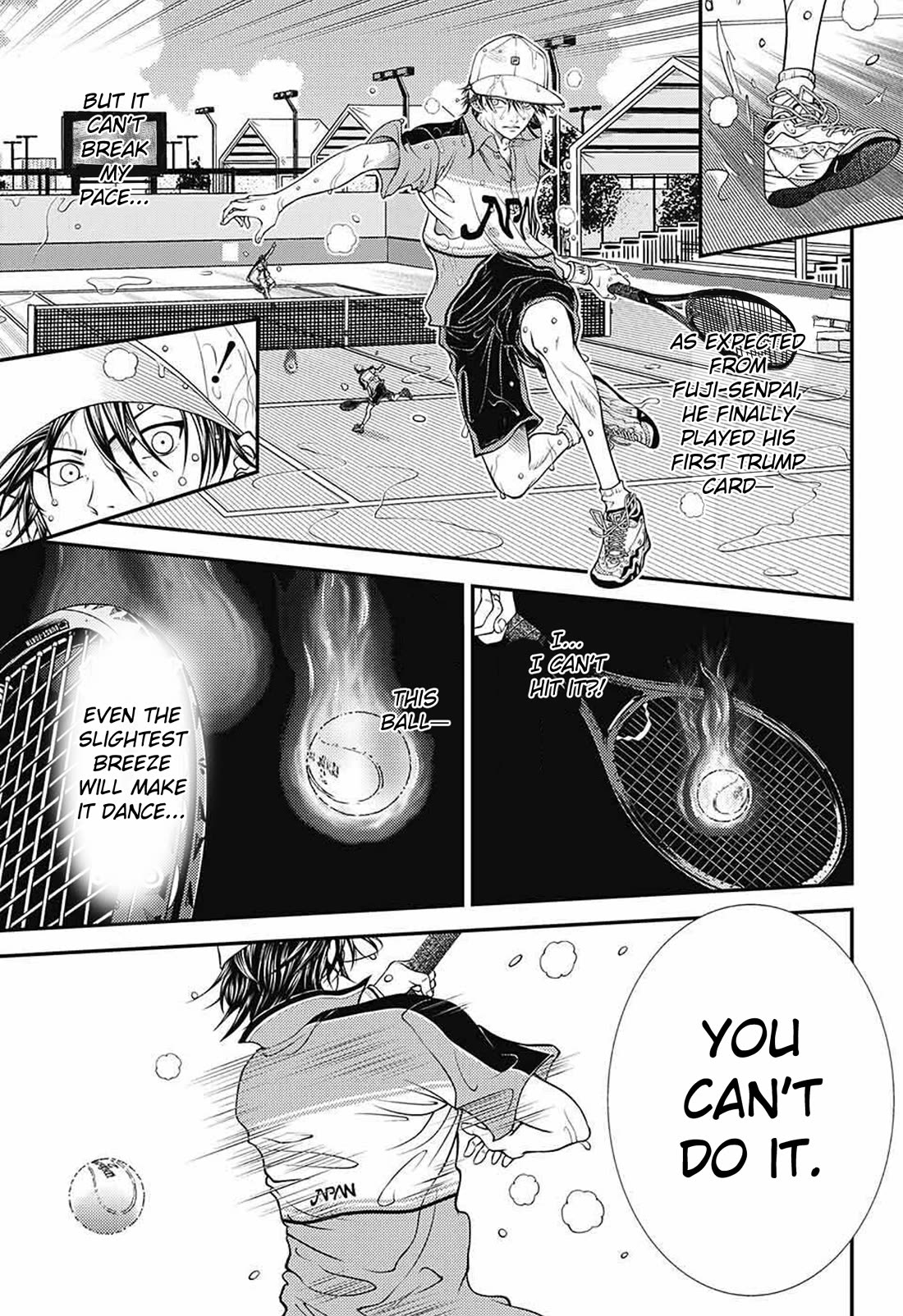 New Prince of Tennis Chapter 379 page 11 - Chapter 379: Feelings dancing in the wind