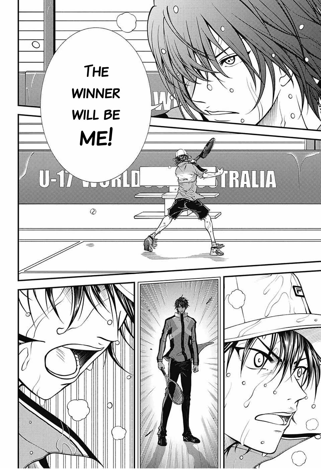 New Prince of Tennis Chapter 379 page 12 - Chapter 379: Feelings dancing in the wind