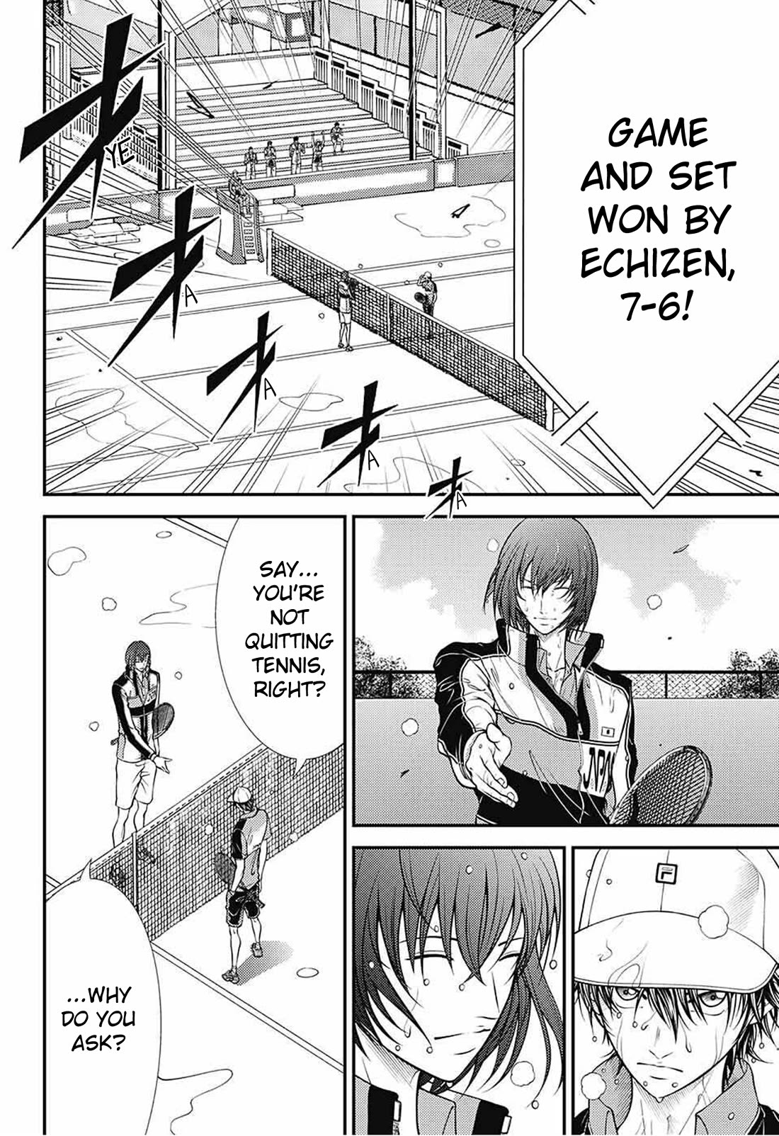 New Prince of Tennis Chapter 379 page 14 - Chapter 379: Feelings dancing in the wind