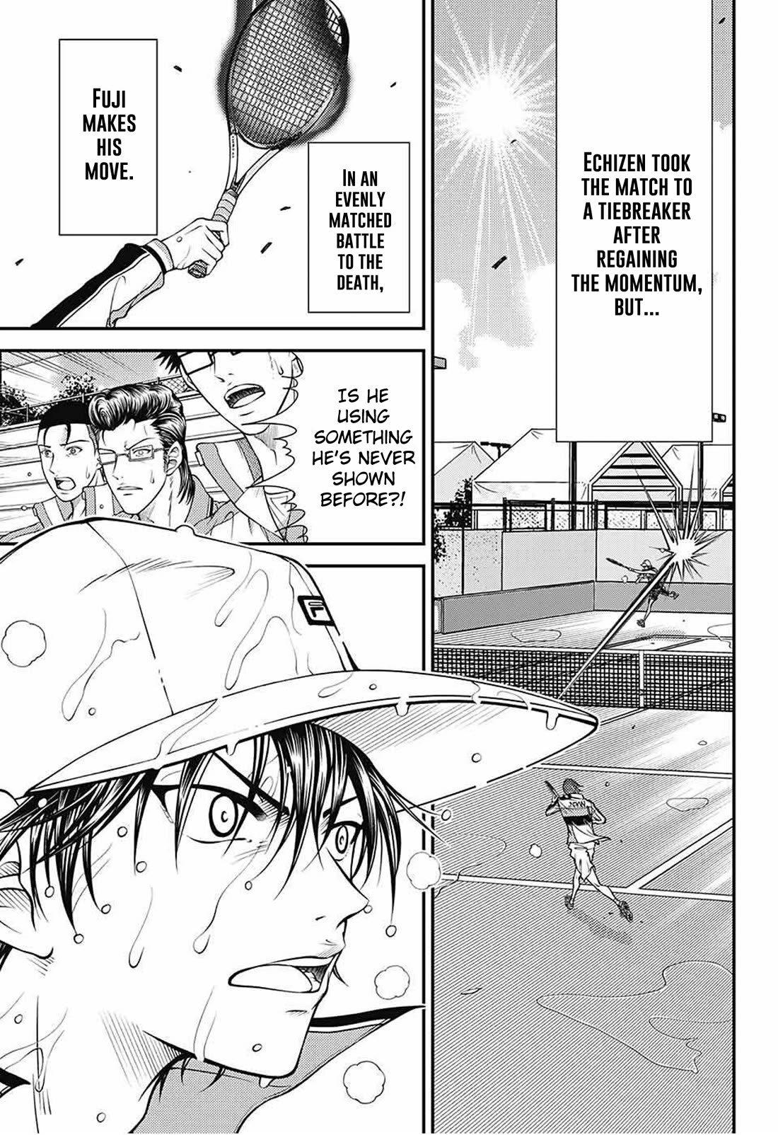 New Prince of Tennis Chapter 379 page 9 - Chapter 379: Feelings dancing in the wind