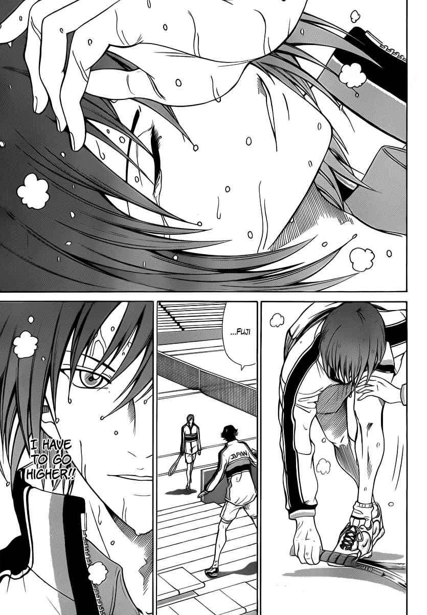 New Prince of Tennis Chapter 38 page 10 - Chapter 38 : One, Step Ahead...