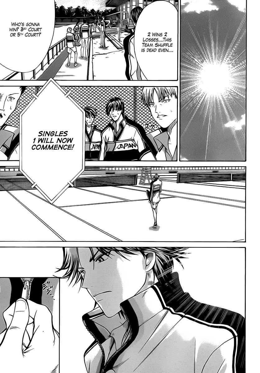 New Prince of Tennis Chapter 38 page 14 - Chapter 38 : One, Step Ahead...