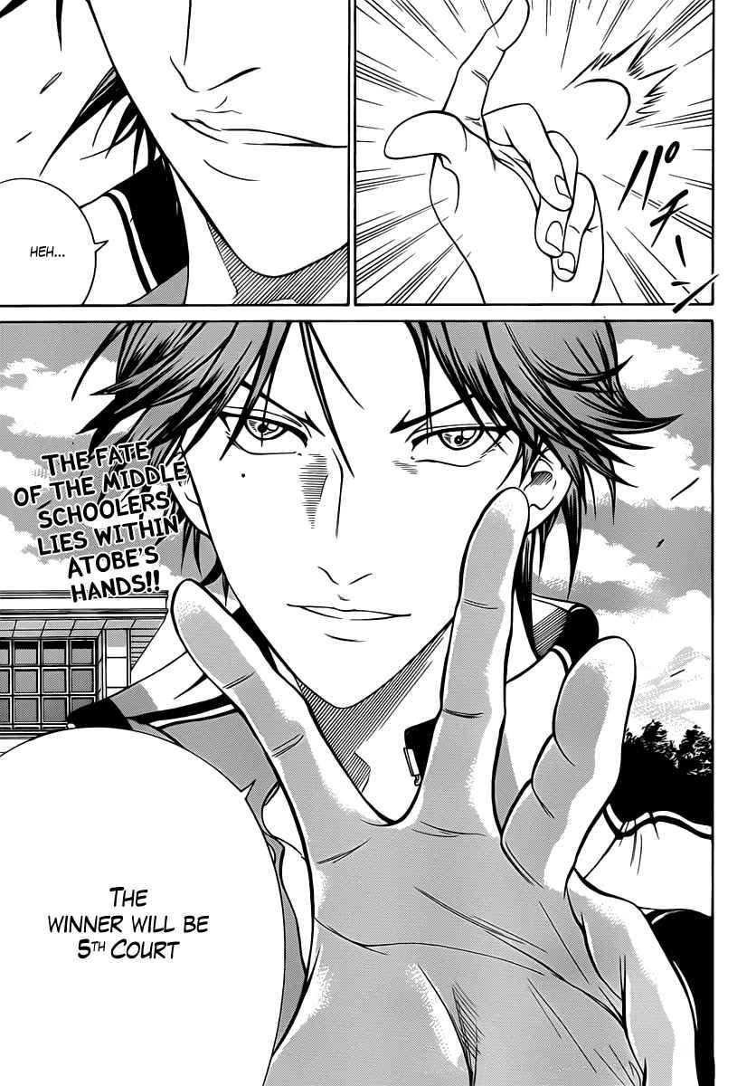New Prince of Tennis Chapter 38 page 16 - Chapter 38 : One, Step Ahead...