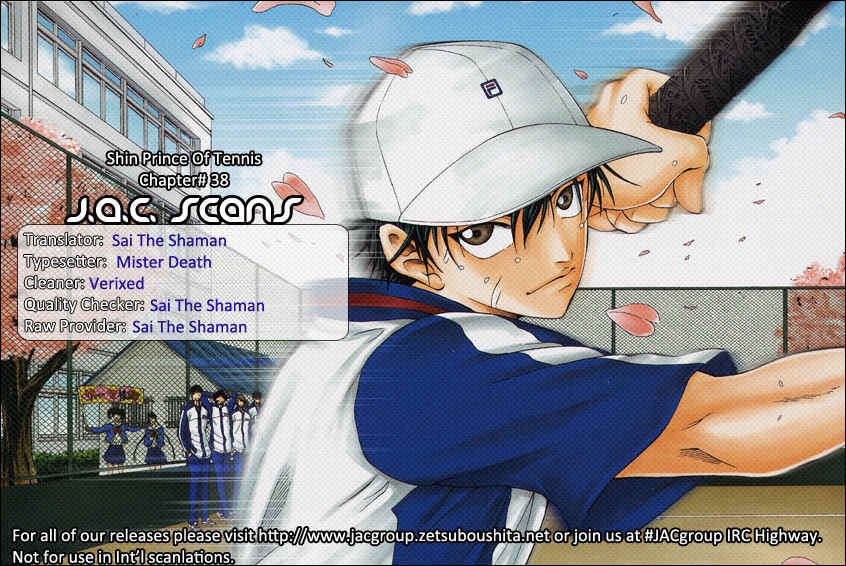 New Prince of Tennis Chapter 38 page 17 - Chapter 38 : One, Step Ahead...