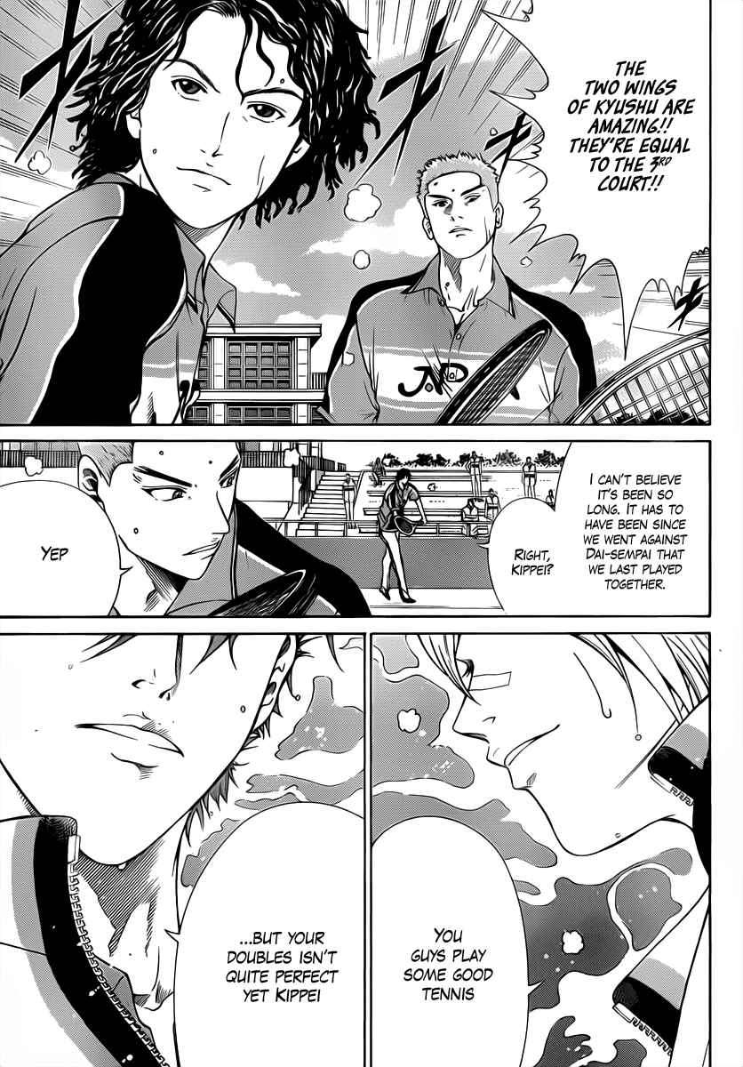 New Prince of Tennis Chapter 38 page 4 - Chapter 38 : One, Step Ahead...