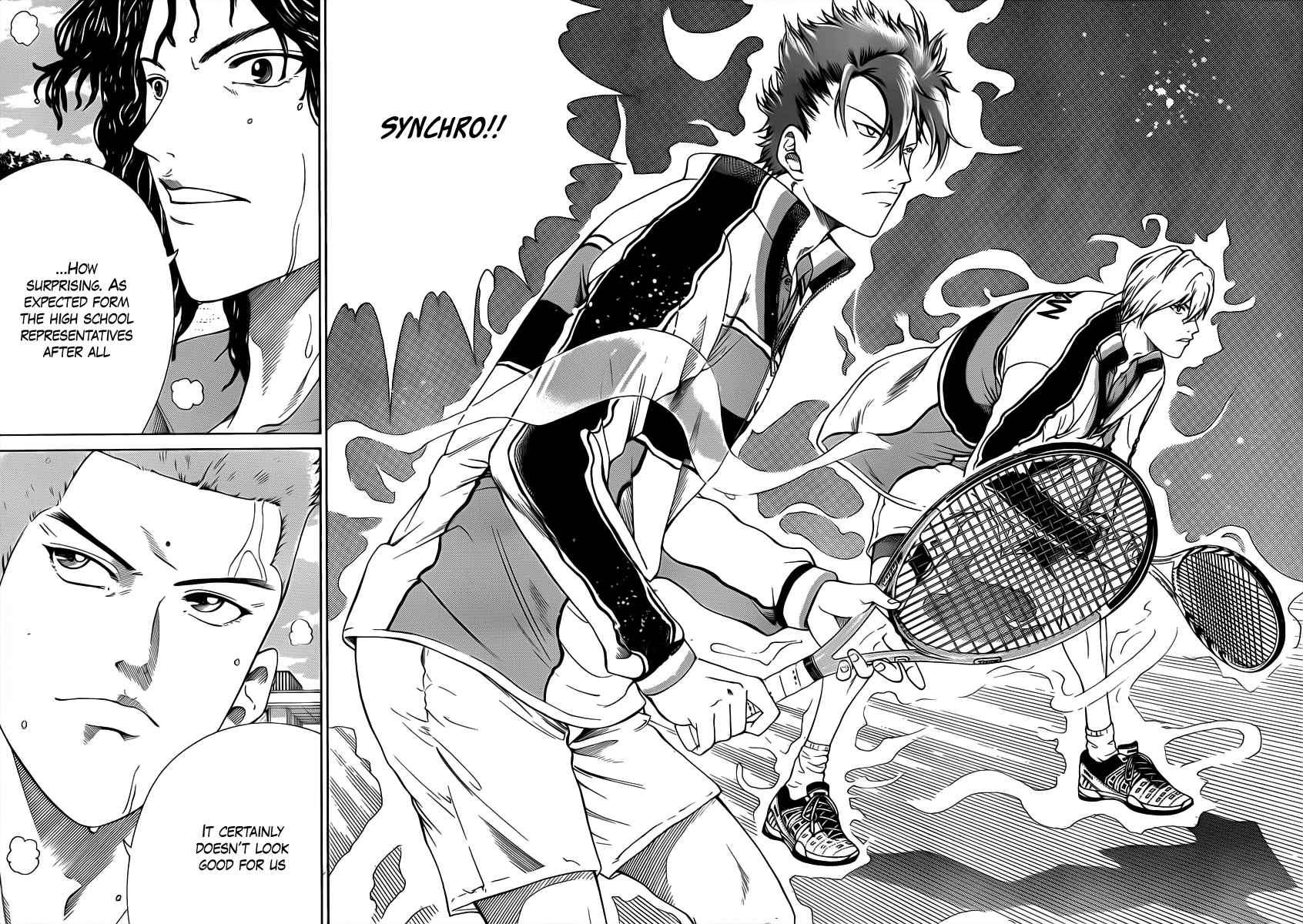 New Prince of Tennis Chapter 38 page 5 - Chapter 38 : One, Step Ahead...