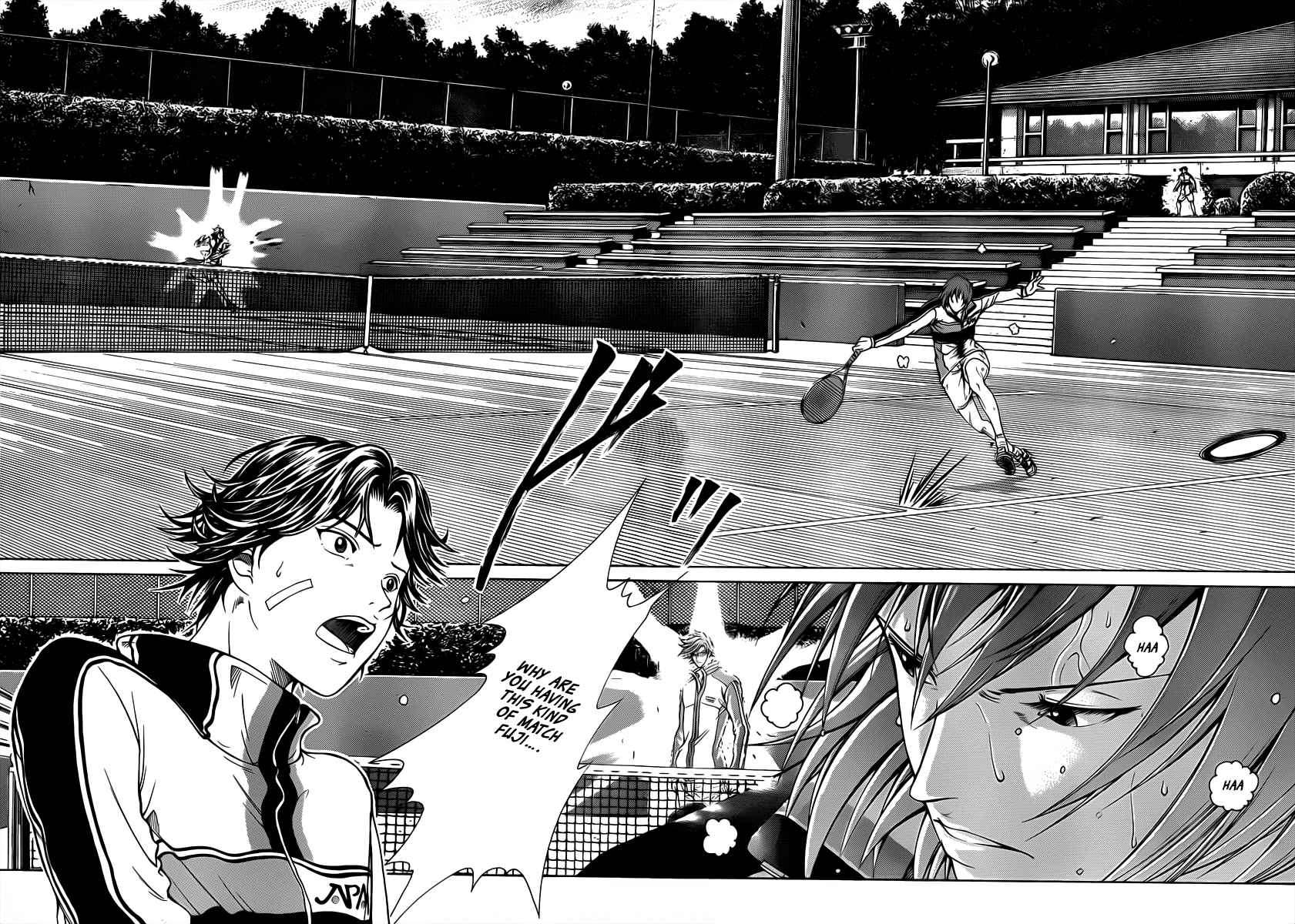 New Prince of Tennis Chapter 38 page 6 - Chapter 38 : One, Step Ahead...