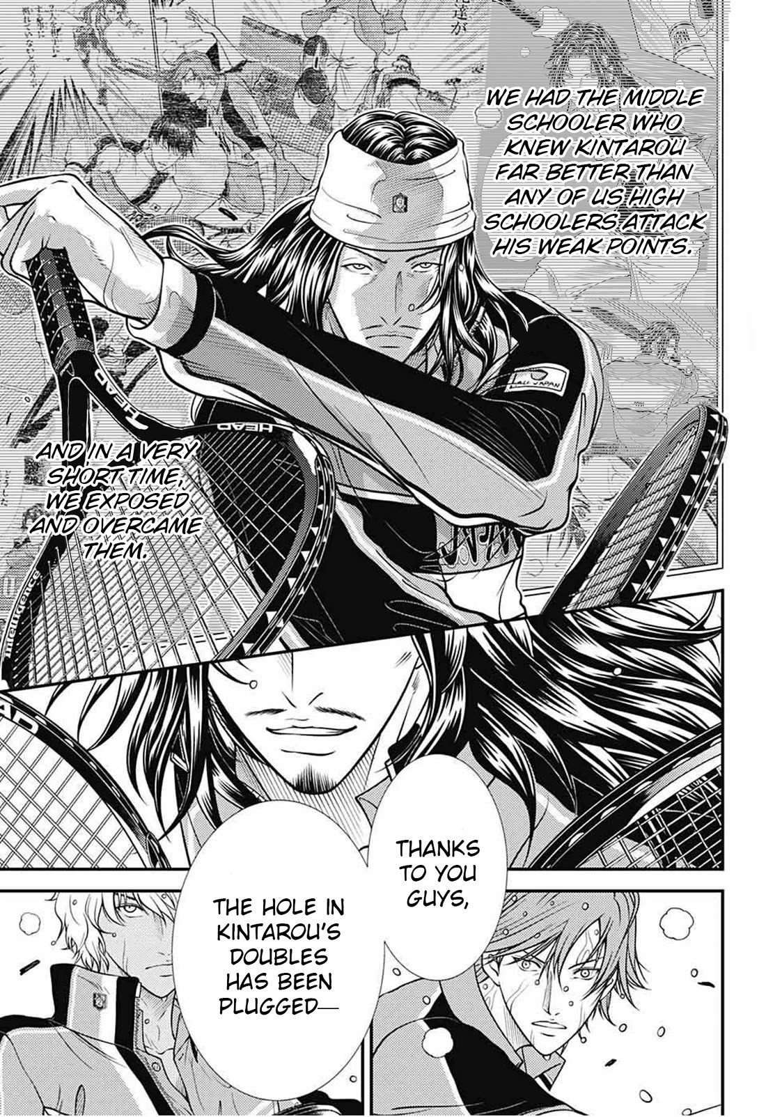 New Prince of Tennis Chapter 380 page 11 - Chapter 380: Like a younger brother to me