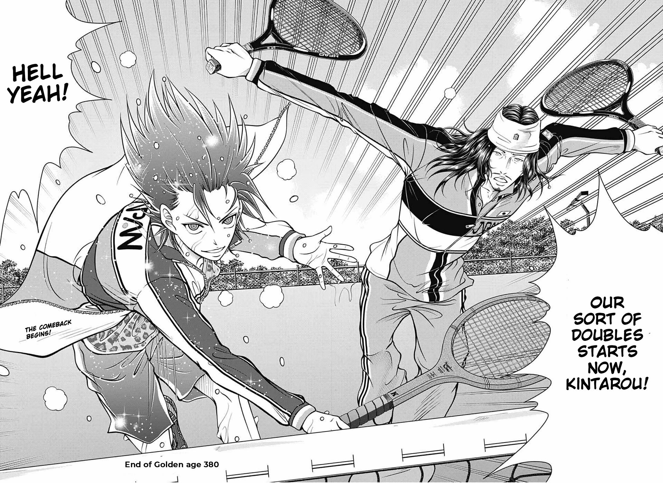 New Prince of Tennis Chapter 380 page 12 - Chapter 380: Like a younger brother to me