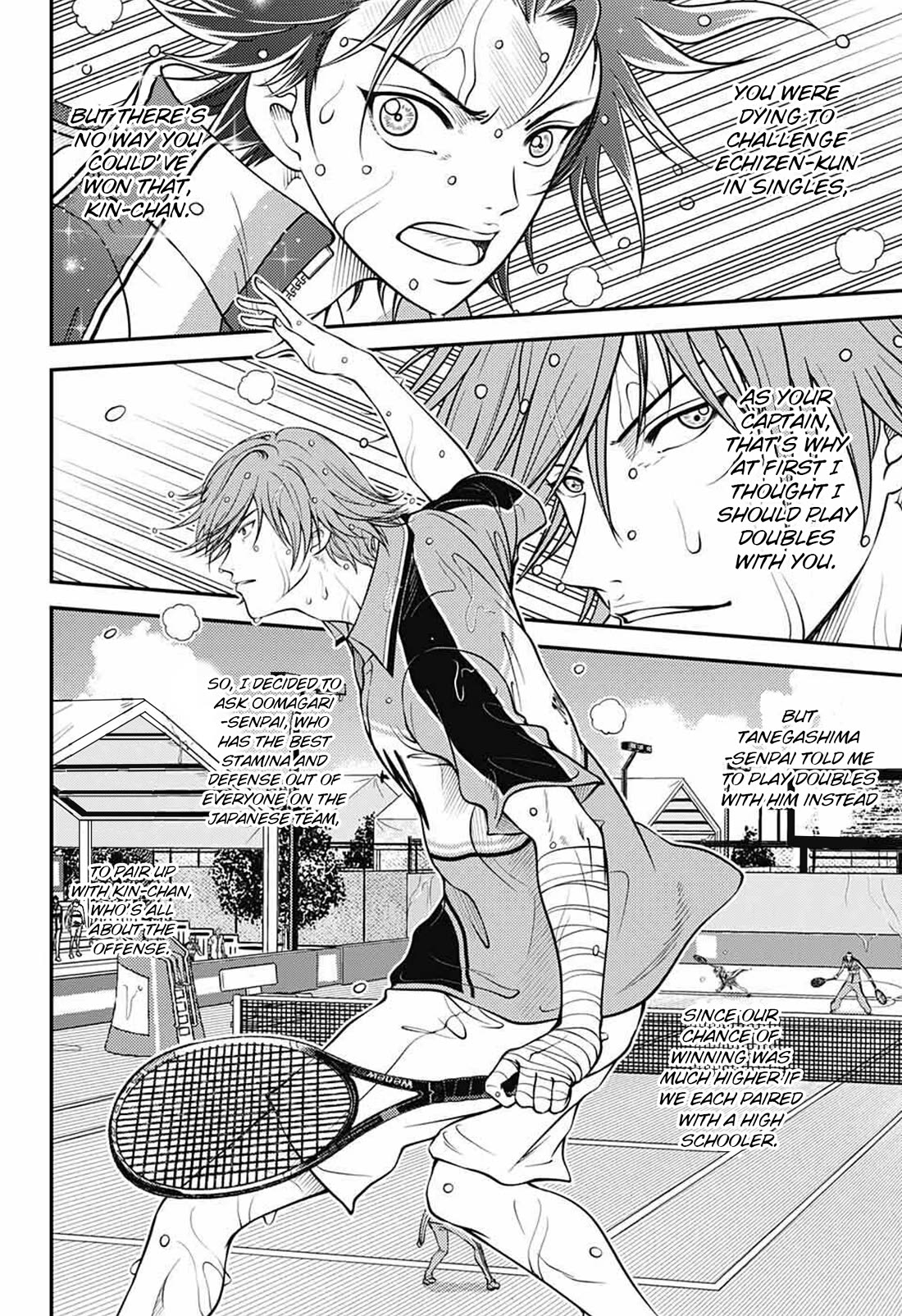 New Prince of Tennis Chapter 380 page 4 - Chapter 380: Like a younger brother to me