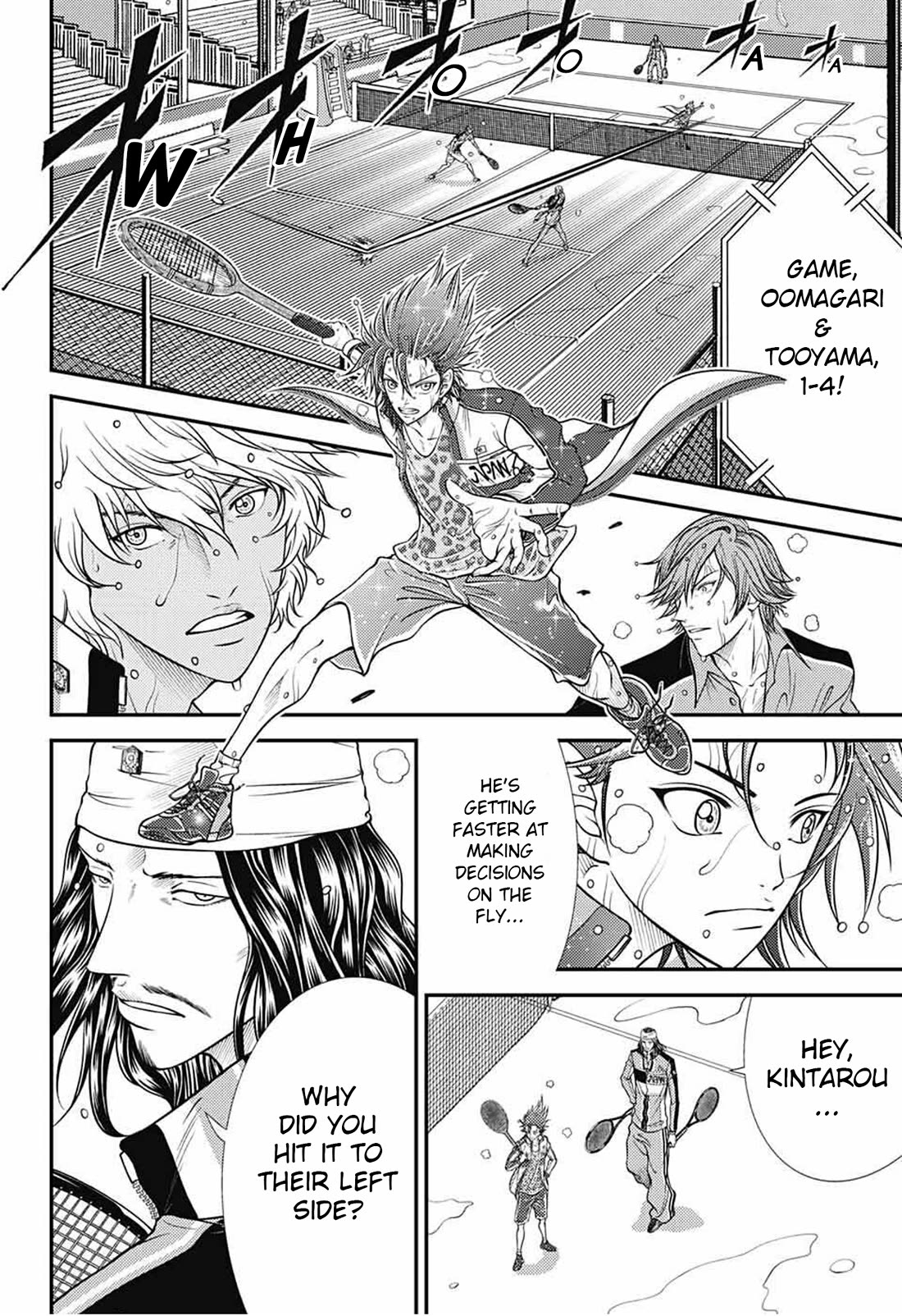 New Prince of Tennis Chapter 380 page 8 - Chapter 380: Like a younger brother to me