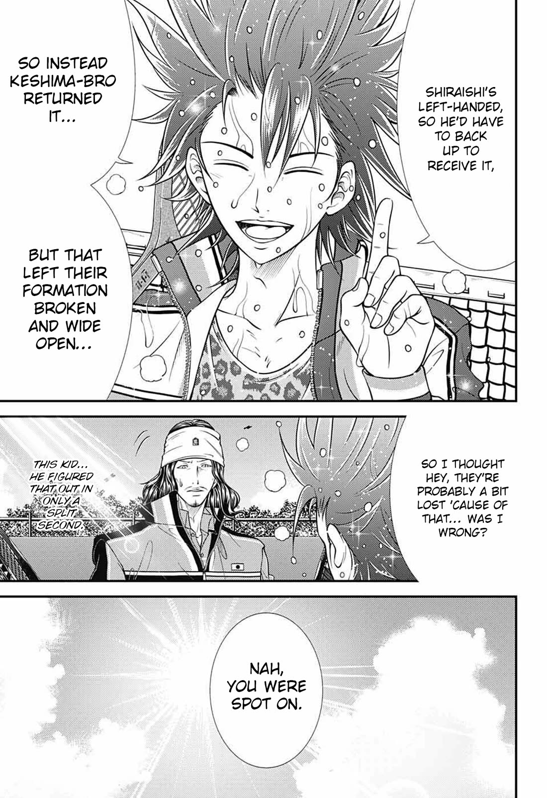 New Prince of Tennis Chapter 380 page 9 - Chapter 380: Like a younger brother to me