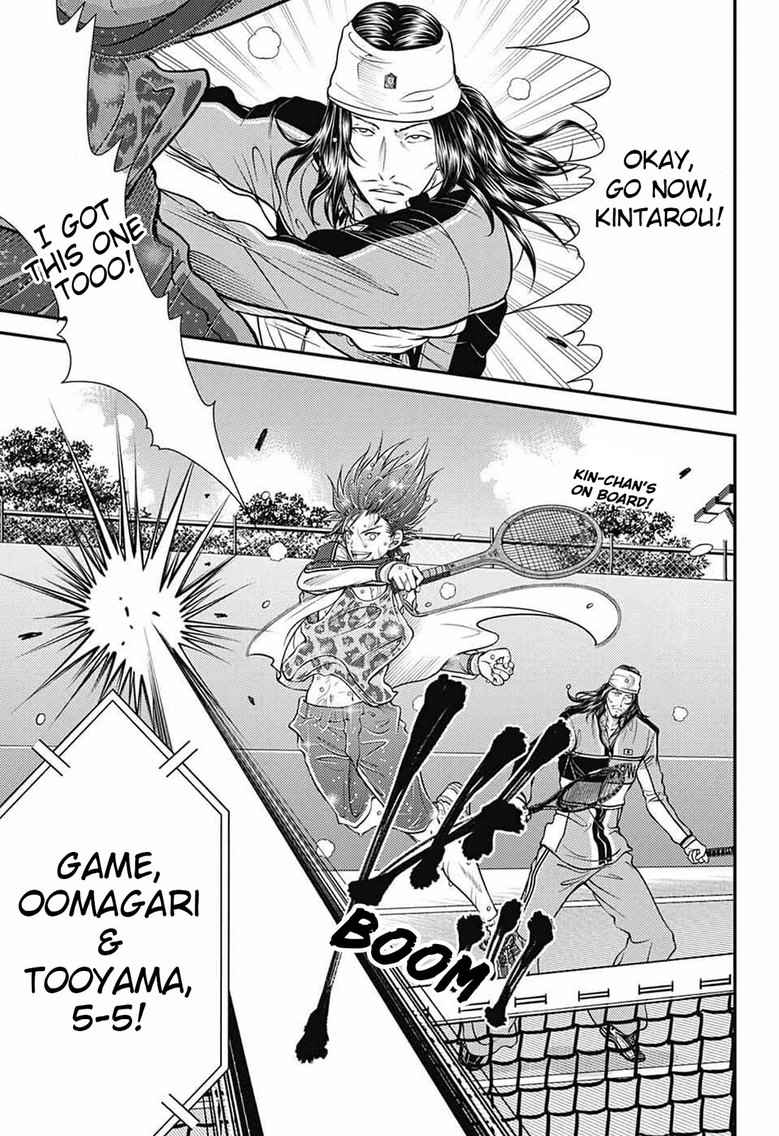 New Prince of Tennis Chapter 381 page 1 - Chapter 381: The Best Rival