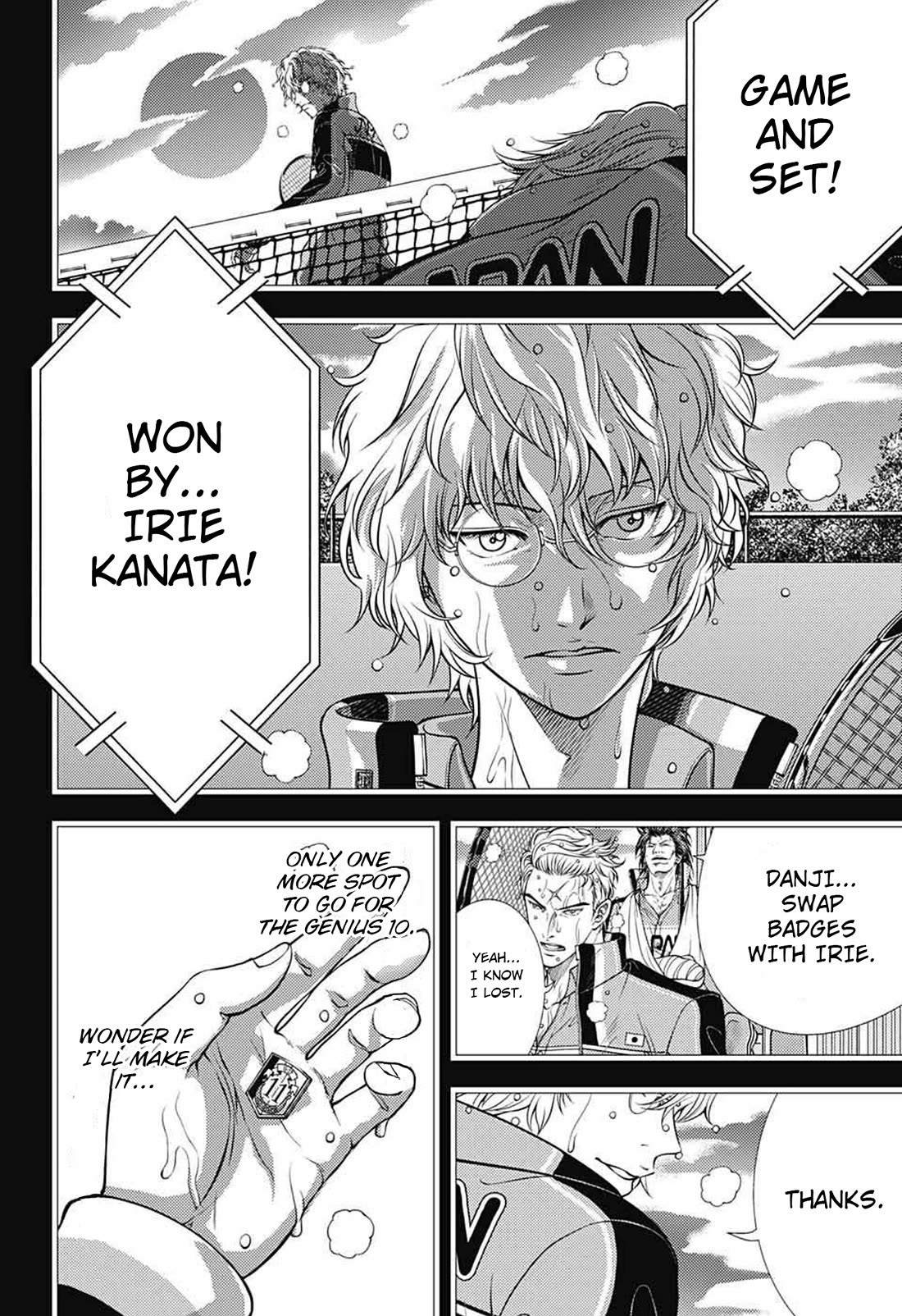 New Prince of Tennis Chapter 381 page 12 - Chapter 381: The Best Rival