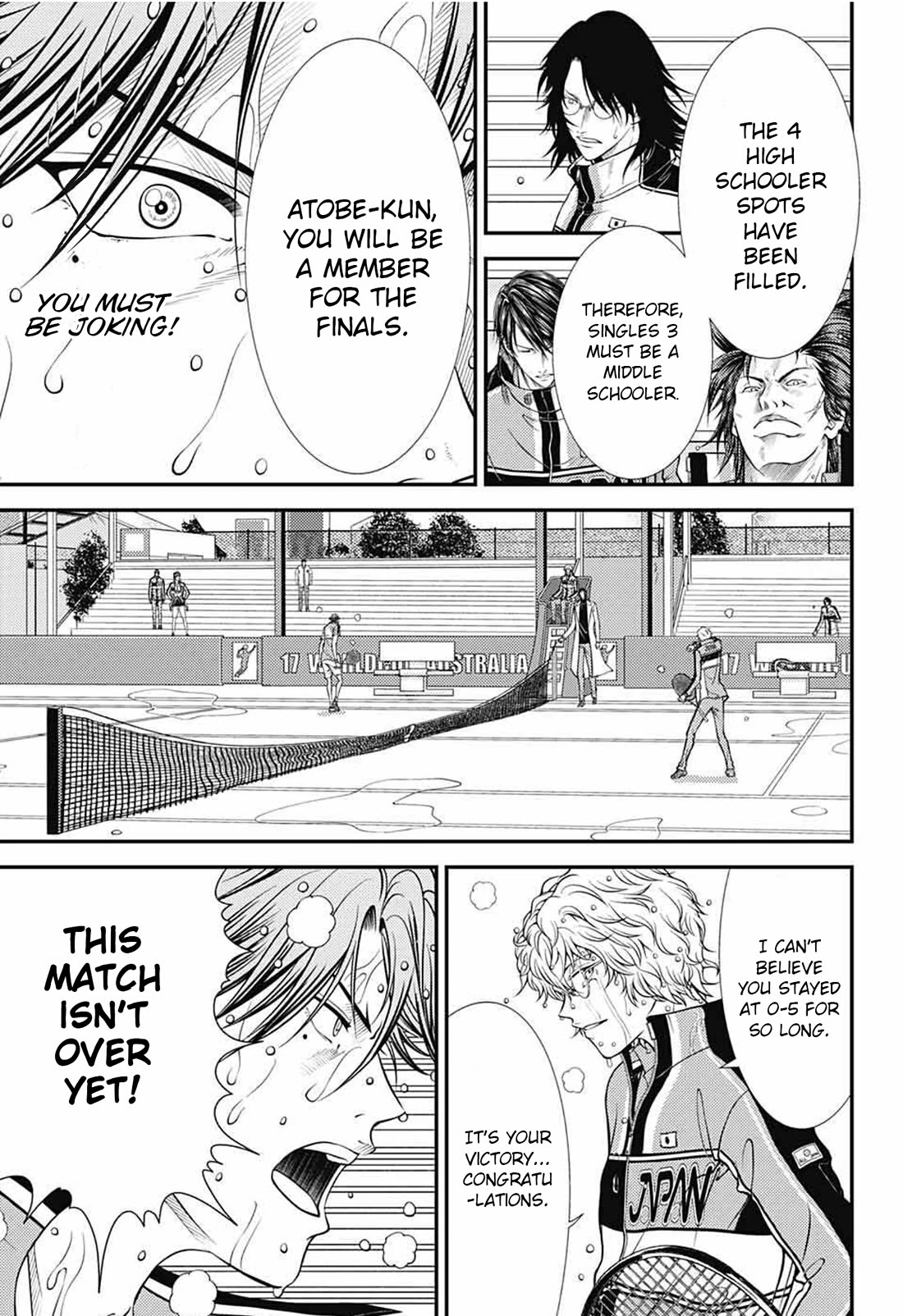 New Prince of Tennis Chapter 381 page 15 - Chapter 381: The Best Rival