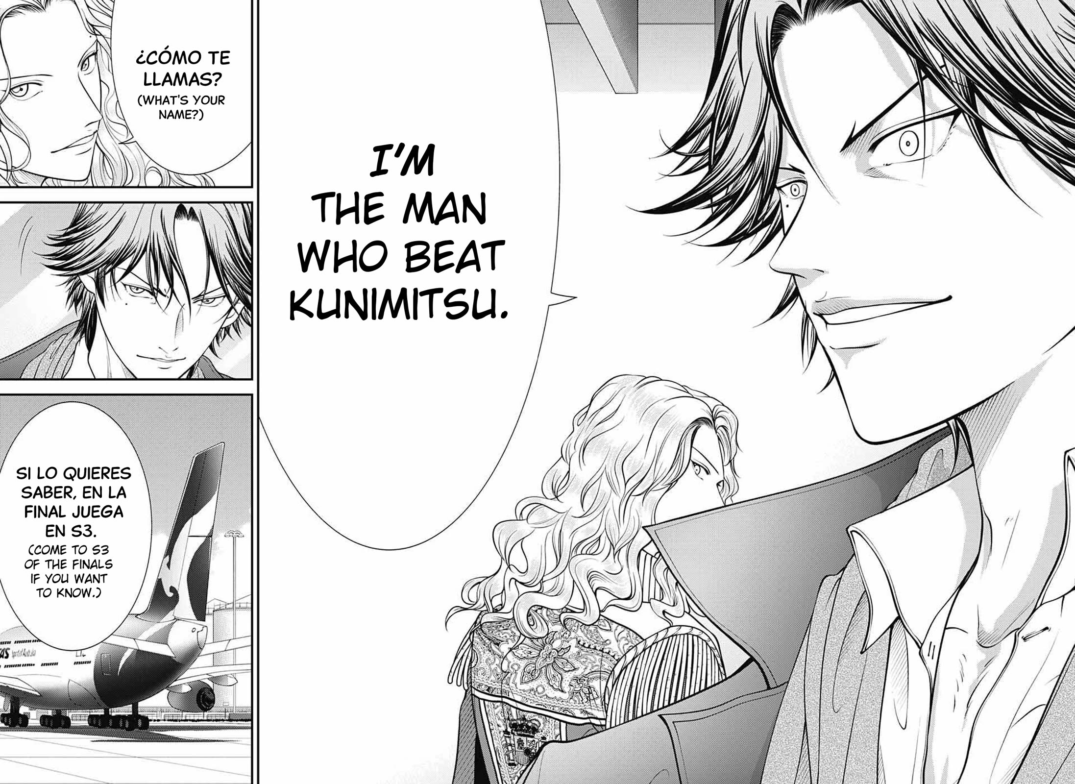 New Prince of Tennis Chapter 382 page 6 - Chapter 382: I will not let you through, even if I die!