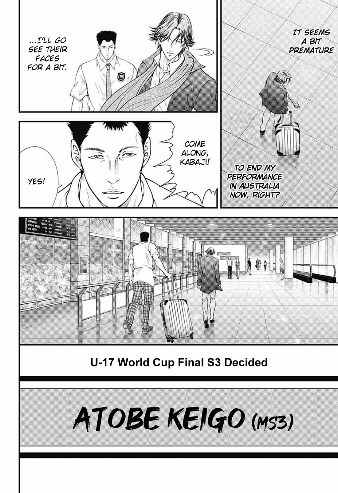 New Prince of Tennis Chapter 382 page 7 - Chapter 382: I will not let you through, even if I die!