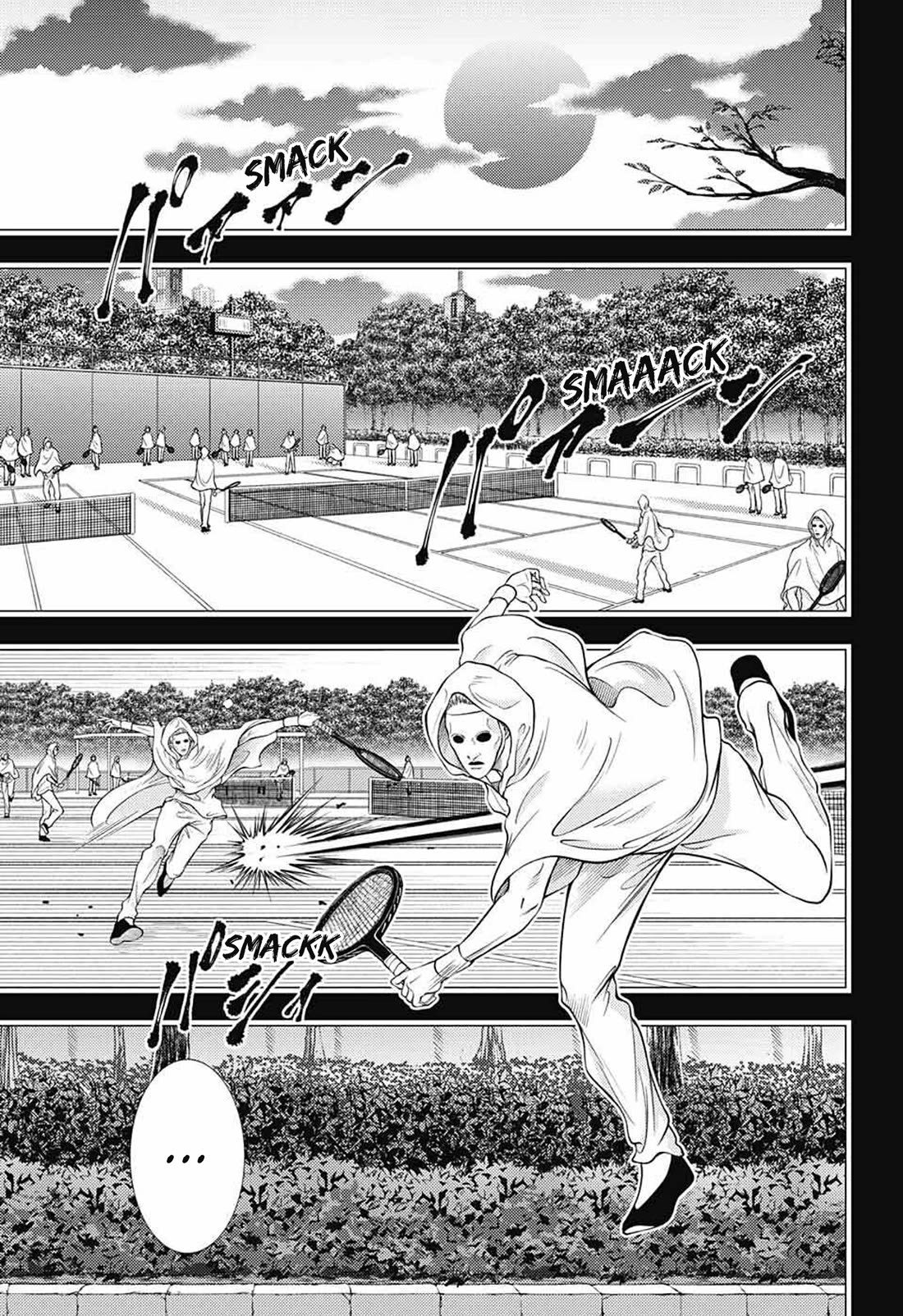 New Prince of Tennis Chapter 383 page 10 - Chapter 383: The Masked Man