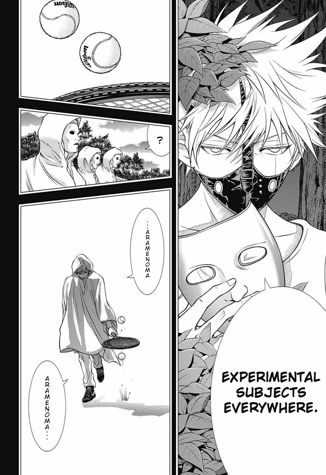 New Prince of Tennis Chapter 383 page 11 - Chapter 383: The Masked Man