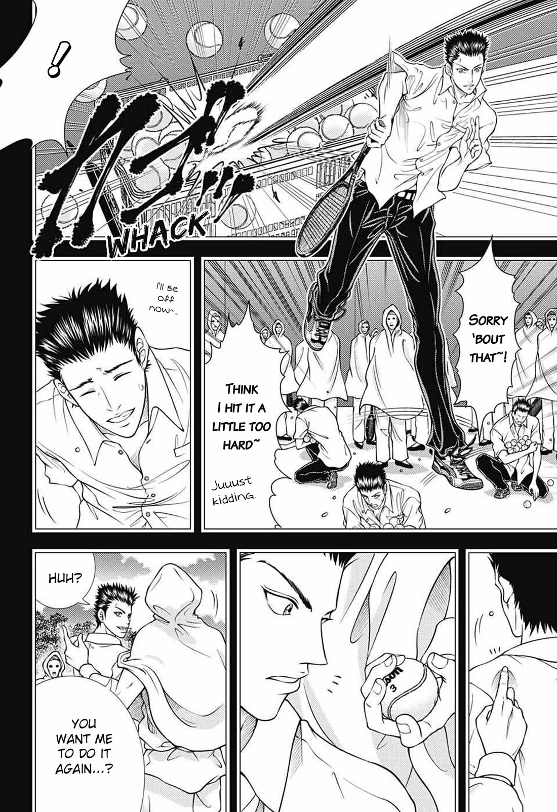 New Prince of Tennis Chapter 383 page 13 - Chapter 383: The Masked Man