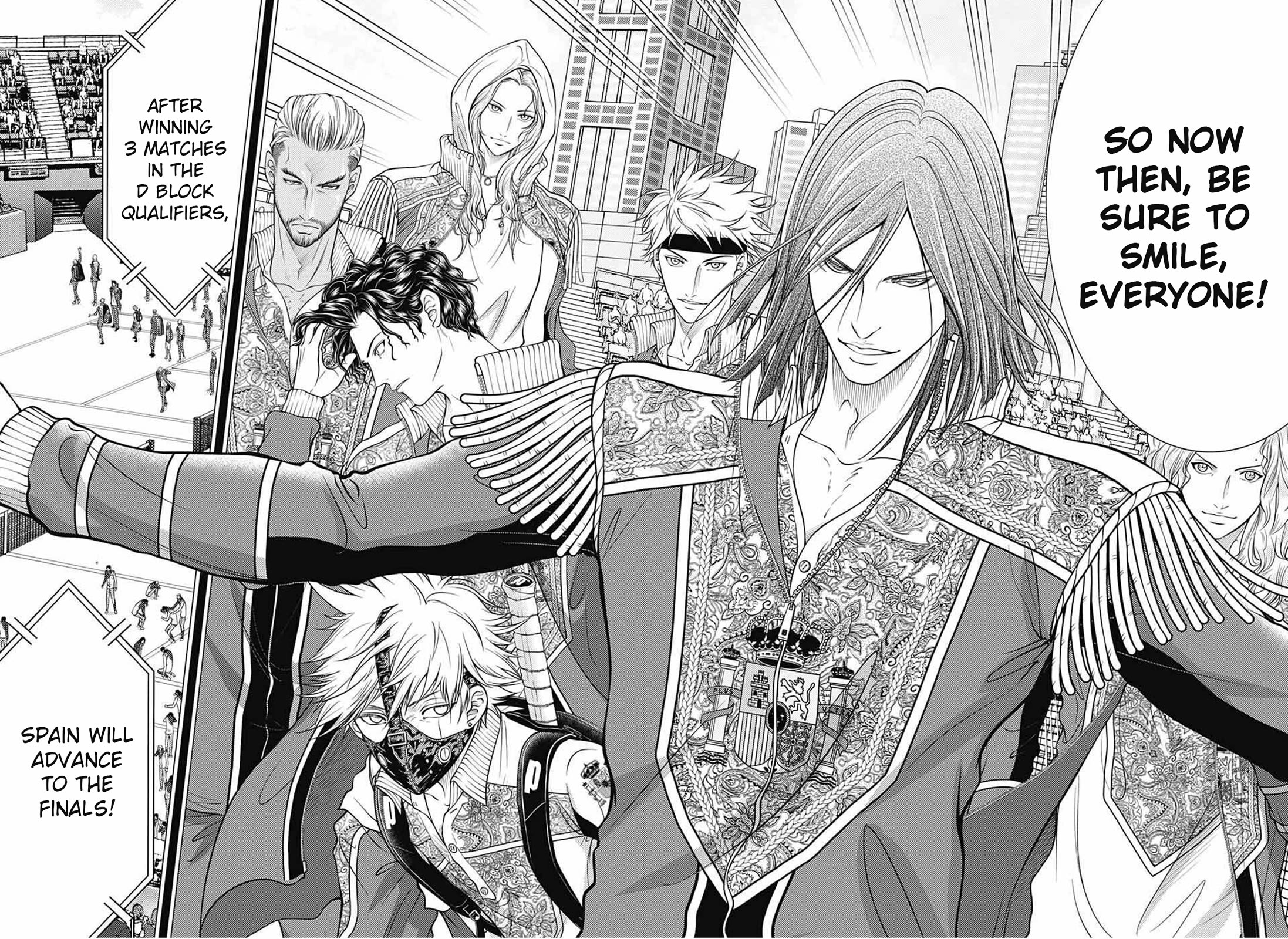 New Prince of Tennis Chapter 383 page 4 - Chapter 383: The Masked Man