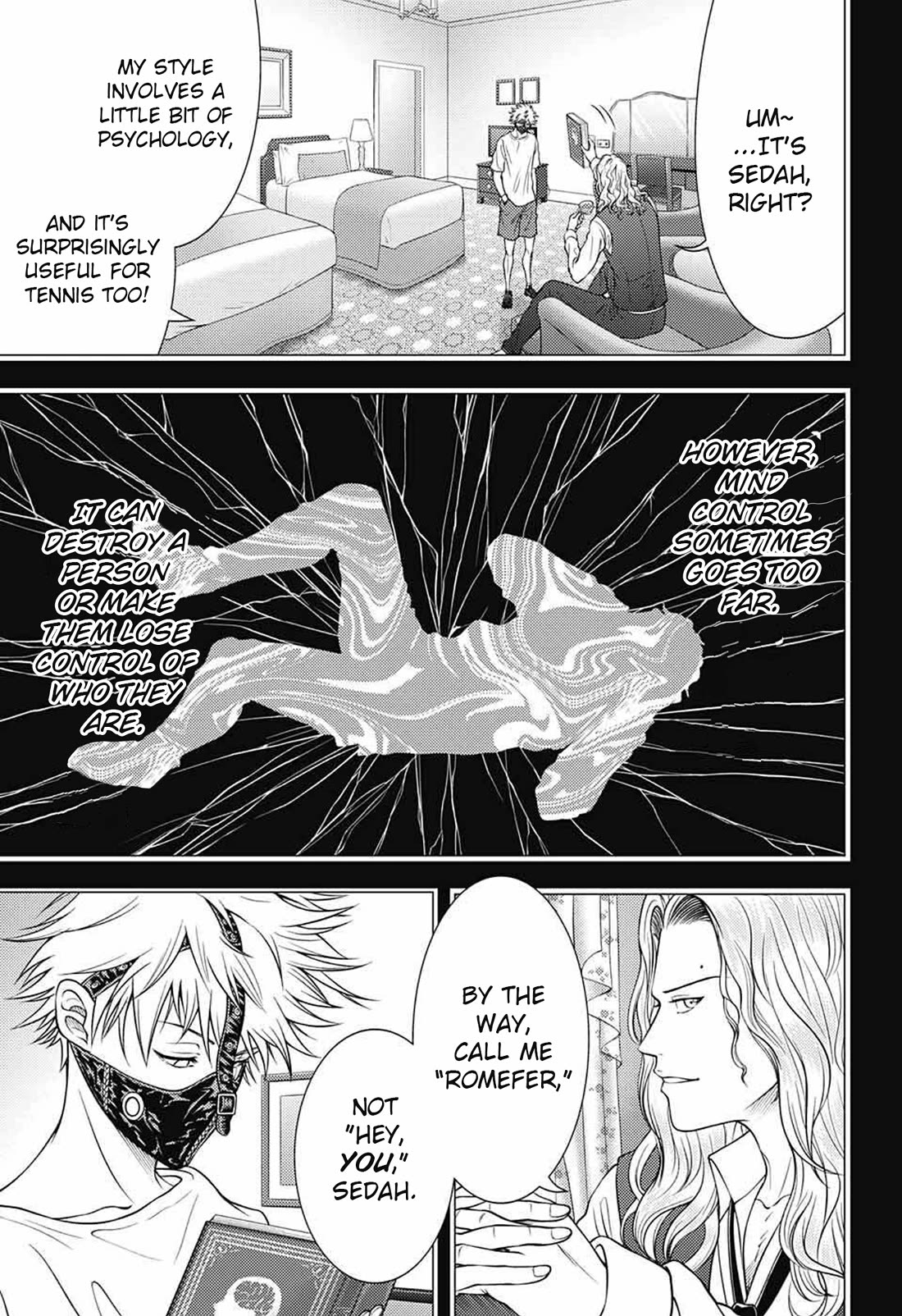 New Prince of Tennis Chapter 383 page 6 - Chapter 383: The Masked Man