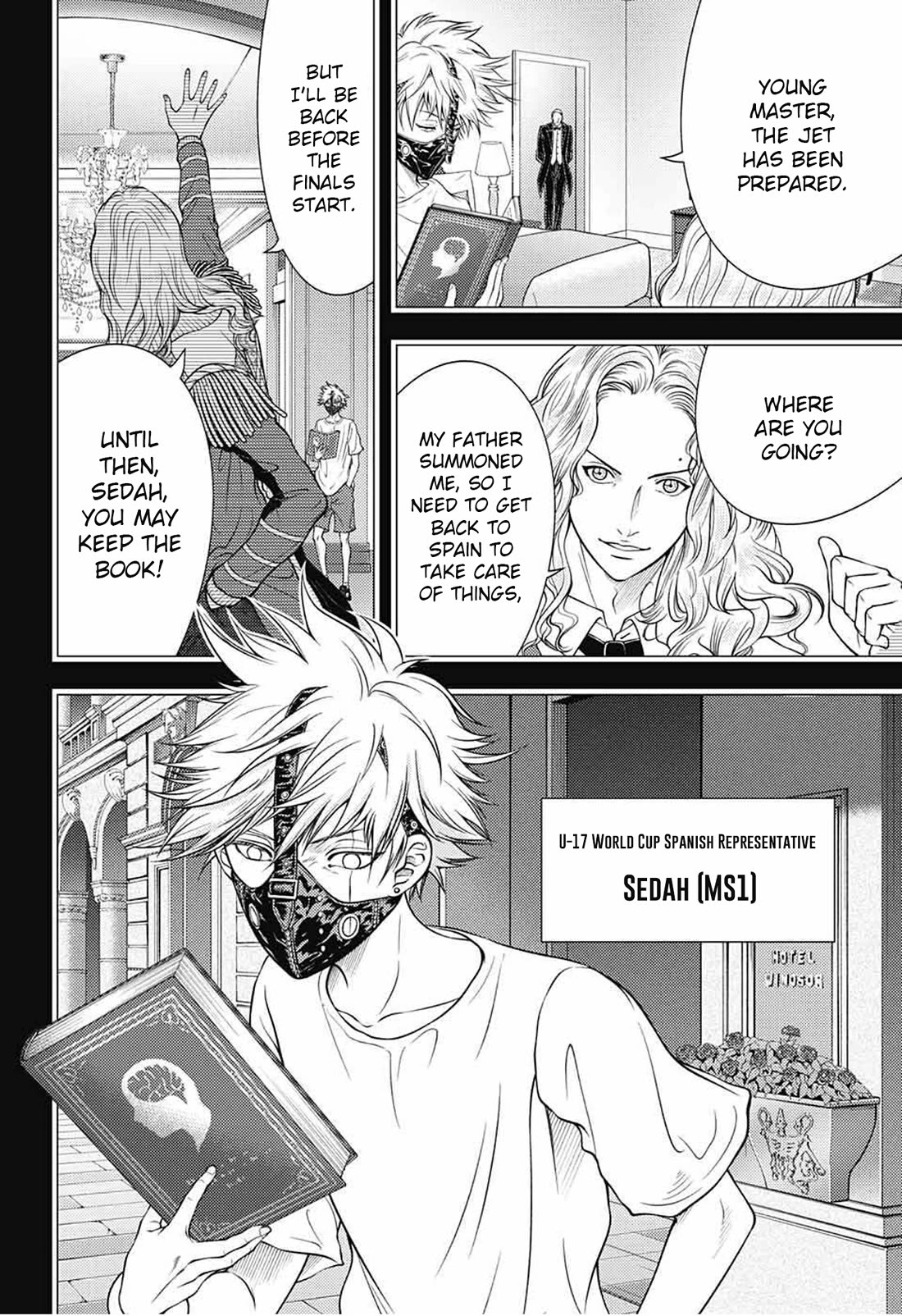 New Prince of Tennis Chapter 383 page 7 - Chapter 383: The Masked Man