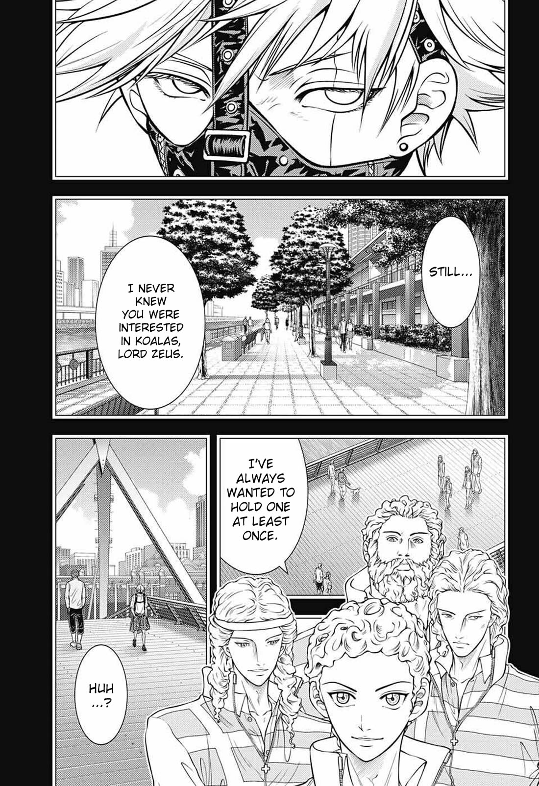 New Prince of Tennis Chapter 383 page 8 - Chapter 383: The Masked Man
