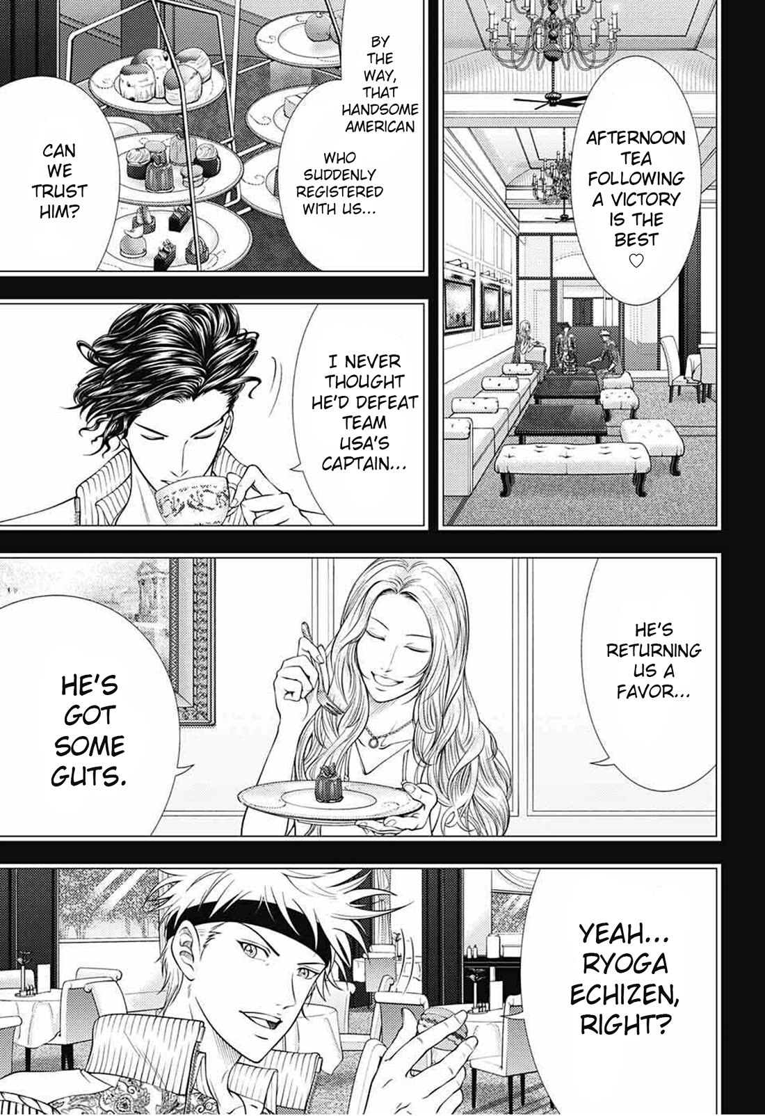 New Prince of Tennis Chapter 384 page 15 - Chapter 384: Earth Shattering