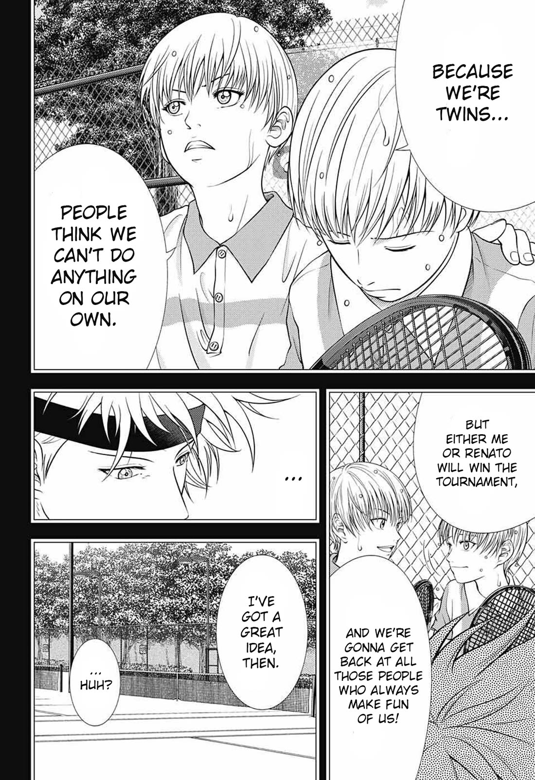 New Prince of Tennis Chapter 385 page 8 - Chapter 385: The Twins' Testimony