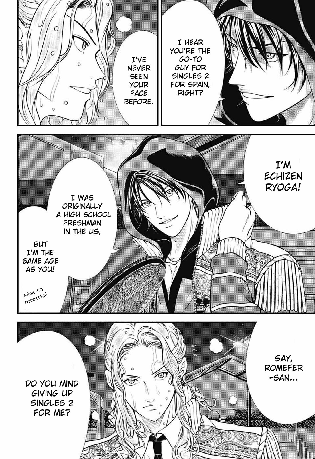New Prince of Tennis Chapter 386 page 10 - Chapter 386: Countdown to the Decisive Battle