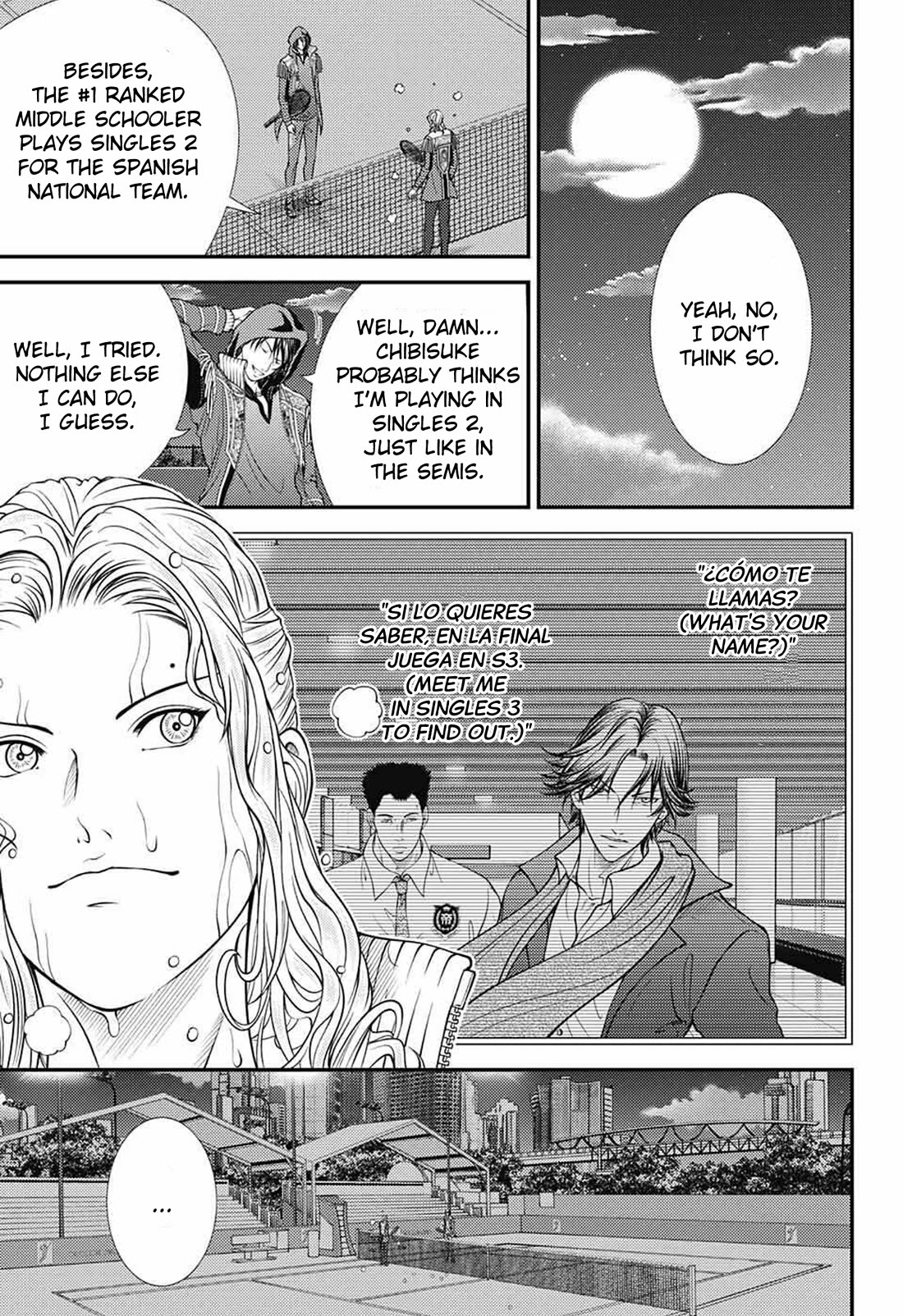 New Prince of Tennis Chapter 386 page 11 - Chapter 386: Countdown to the Decisive Battle