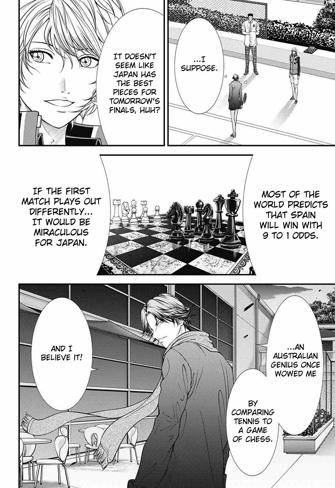 New Prince of Tennis Chapter 386 page 4 - Chapter 386: Countdown to the Decisive Battle