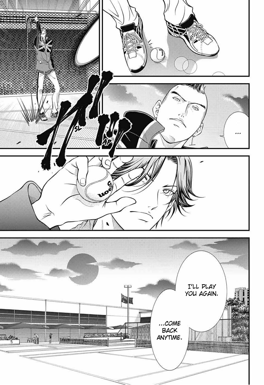 New Prince of Tennis Chapter 386 page 5 - Chapter 386: Countdown to the Decisive Battle