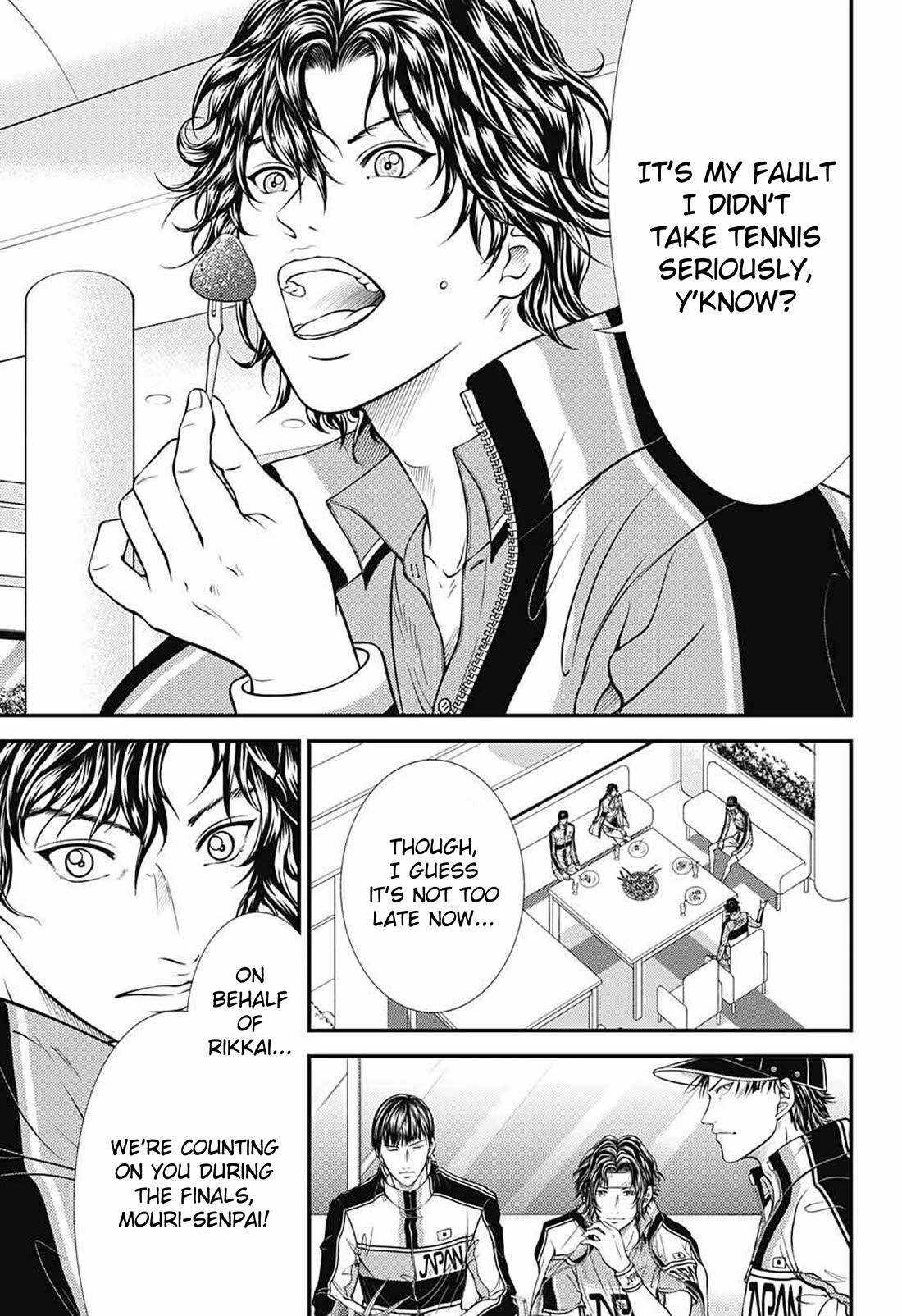 New Prince of Tennis Chapter 386 page 7 - Chapter 386: Countdown to the Decisive Battle