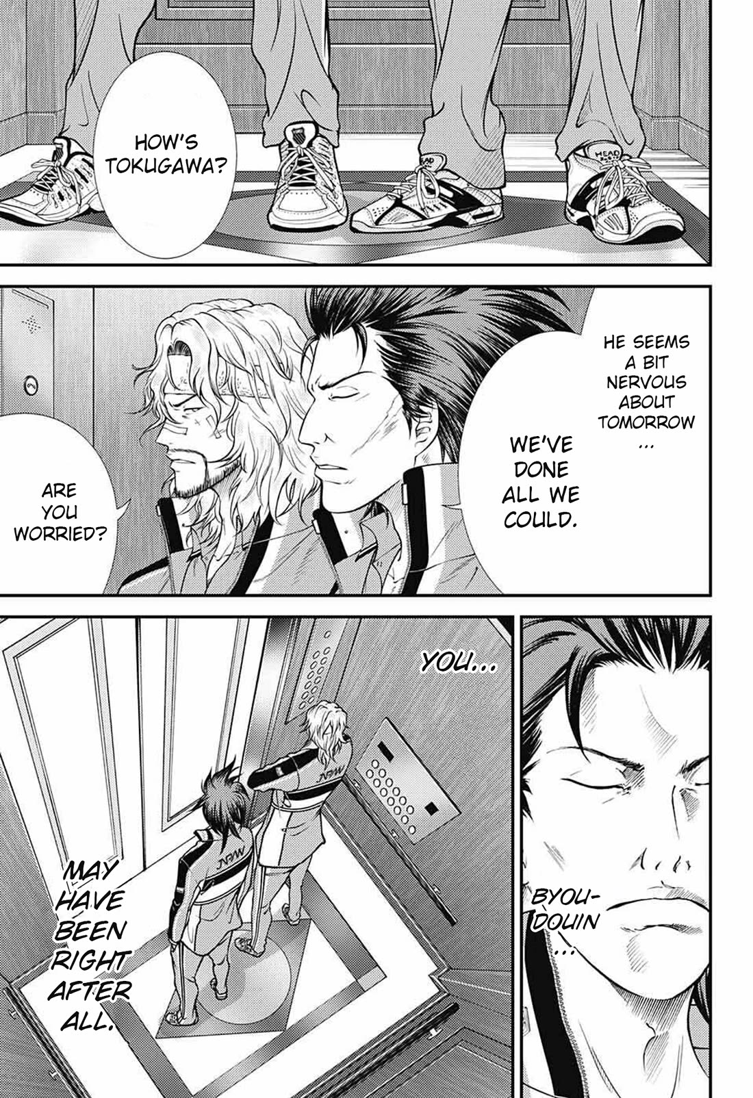 New Prince of Tennis Chapter 387 page 3 - Chapter 387: The Guided Ones