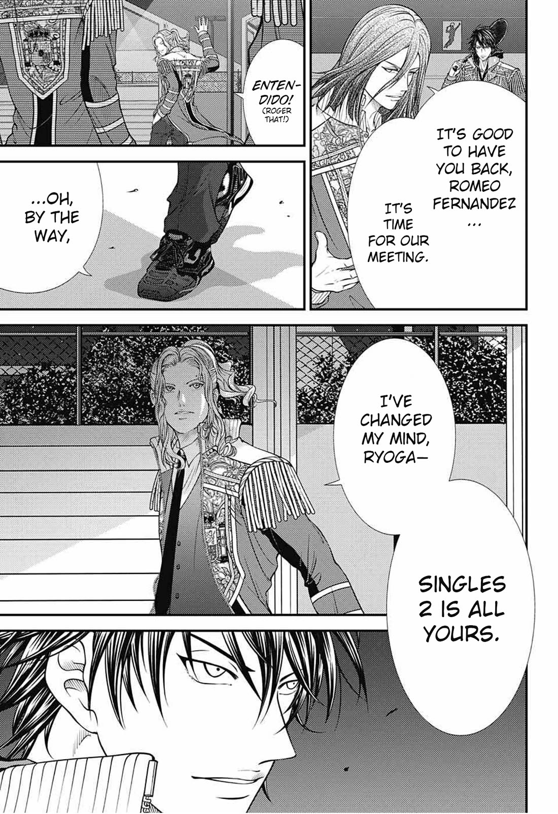 New Prince of Tennis Chapter 387 page 8 - Chapter 387: The Guided Ones