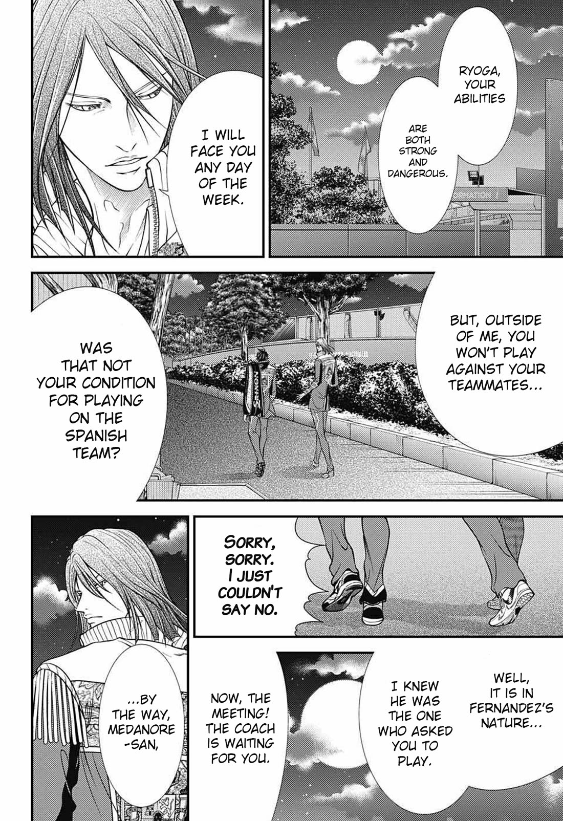 New Prince of Tennis Chapter 387 page 9 - Chapter 387: The Guided Ones