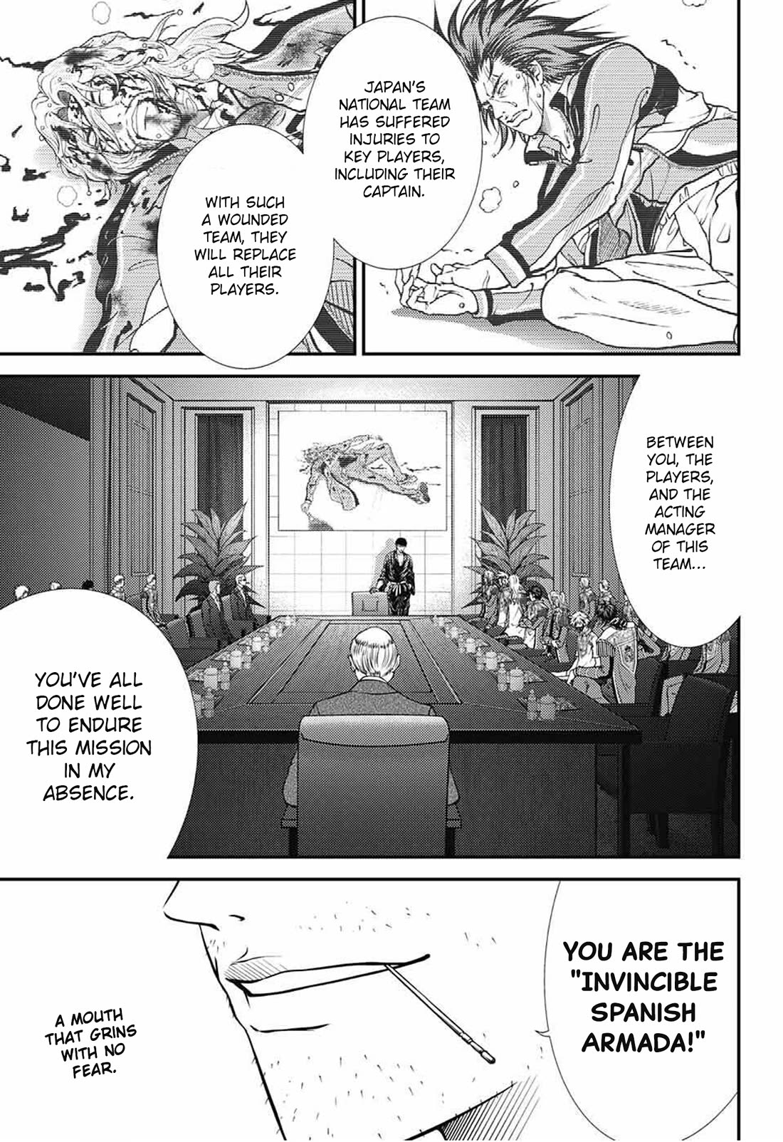 New Prince of Tennis Chapter 388 page 1 - Chapter 388: The Best Members