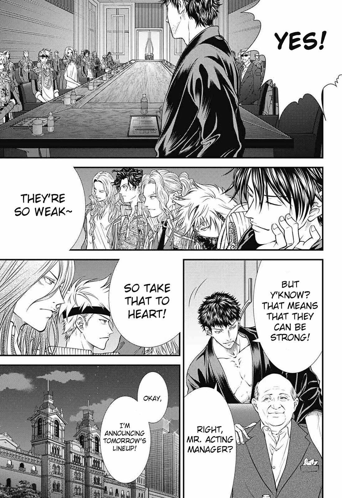 New Prince of Tennis Chapter 388 page 3 - Chapter 388: The Best Members