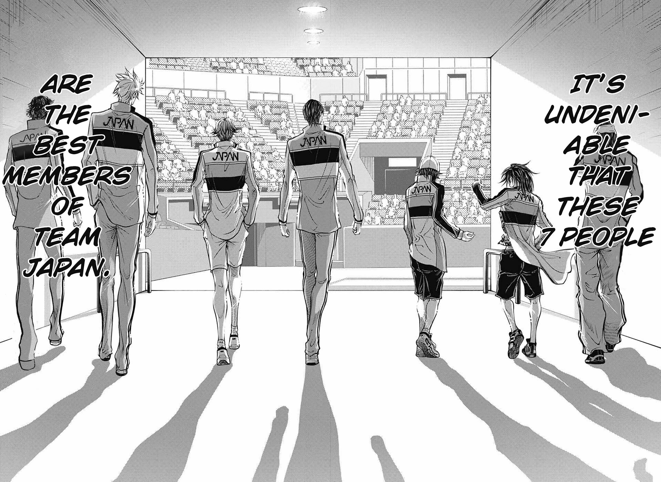 New Prince of Tennis Chapter 388 page 8 - Chapter 388: The Best Members