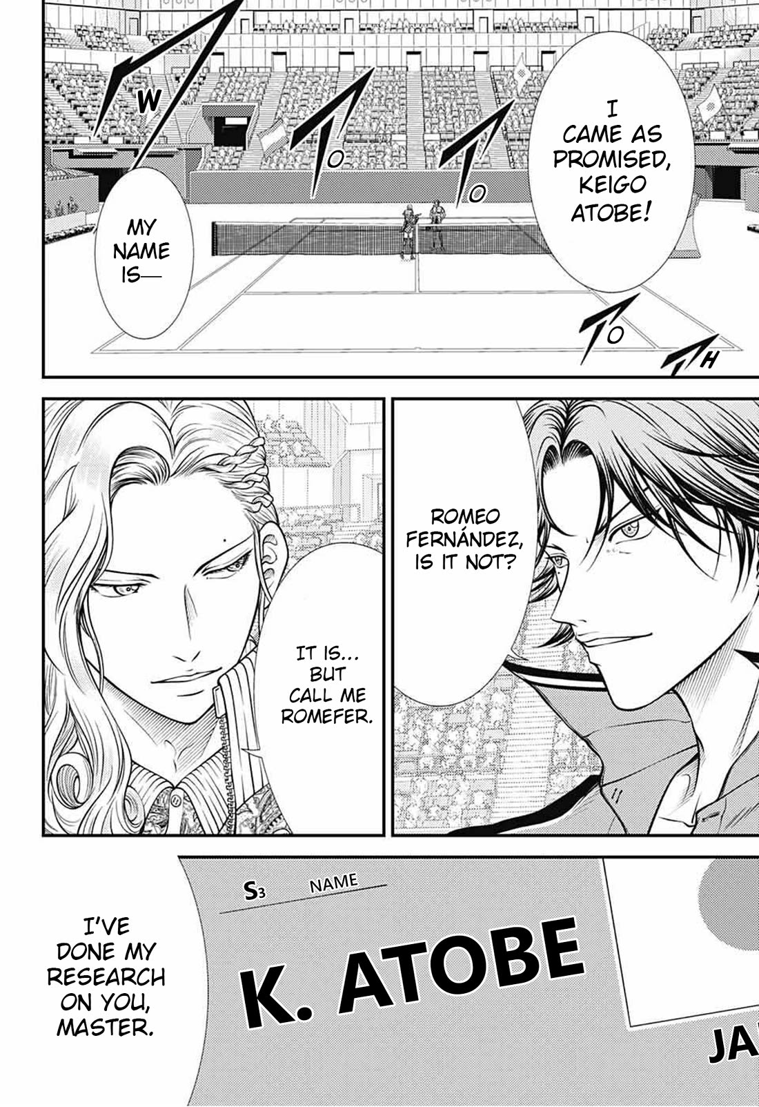 New Prince of Tennis Chapter 389 page 10 - Chapter 389: The Final Hyoutei Cheer